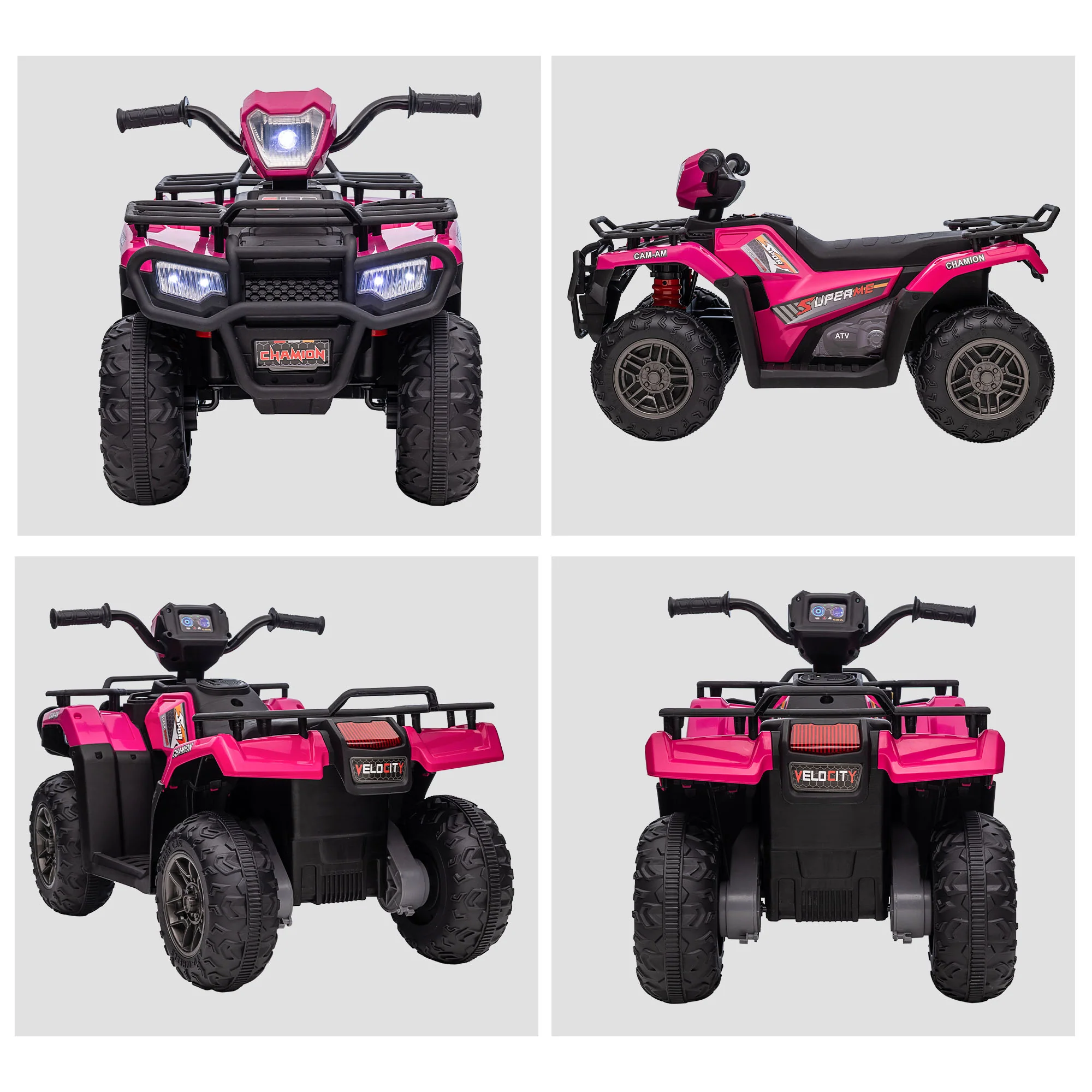 12V Kids ATV with Music, Headlights, and Forward/Backward Function - A Fun Ride for Young Adventurers! - Image 11