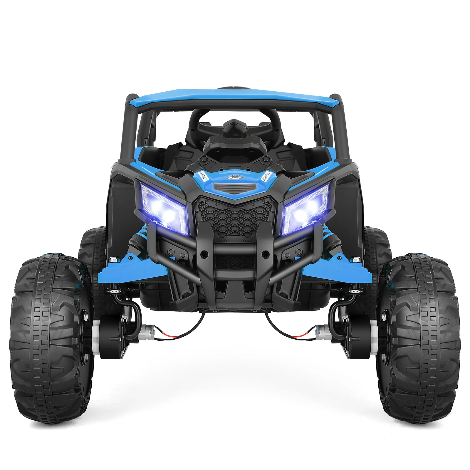 12V Blue Kids Electric Off-Road Ride-On UTV Vehicle with Music, LED Lights, and Remote Control - Image 21