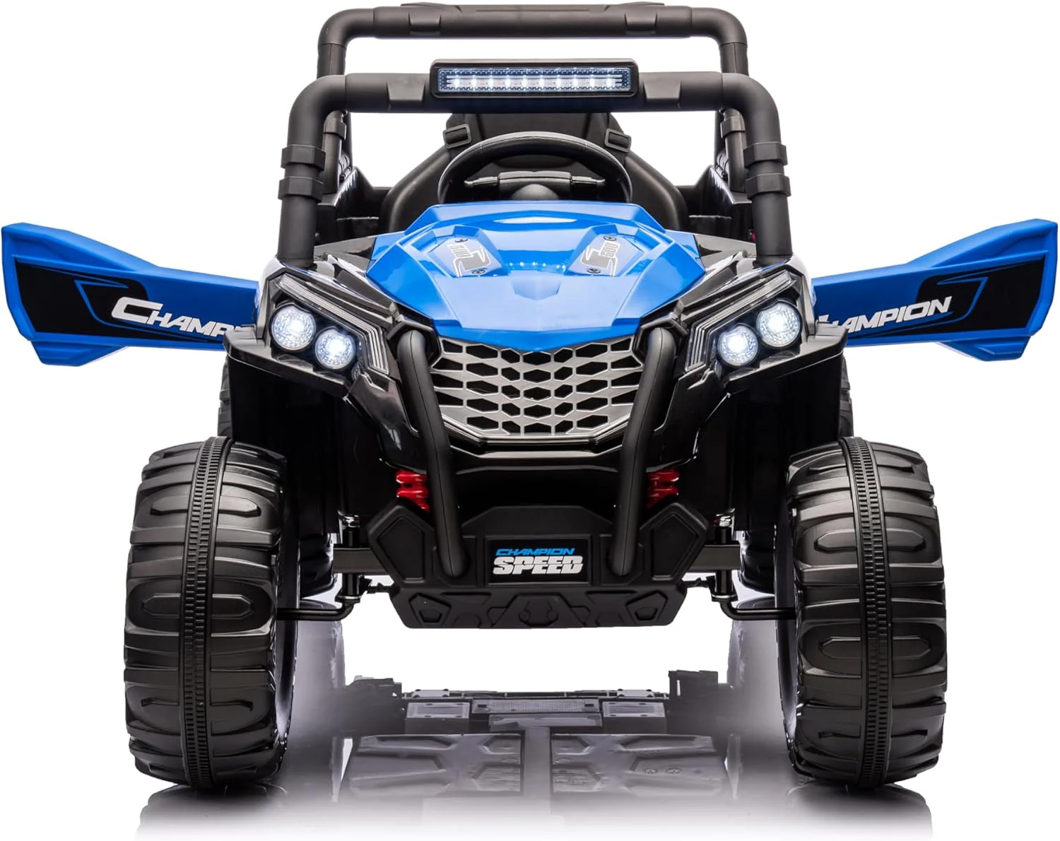 12V Kids Ride-On Truck with Remote Control, Power Wheels, and LED Lights - Image 11