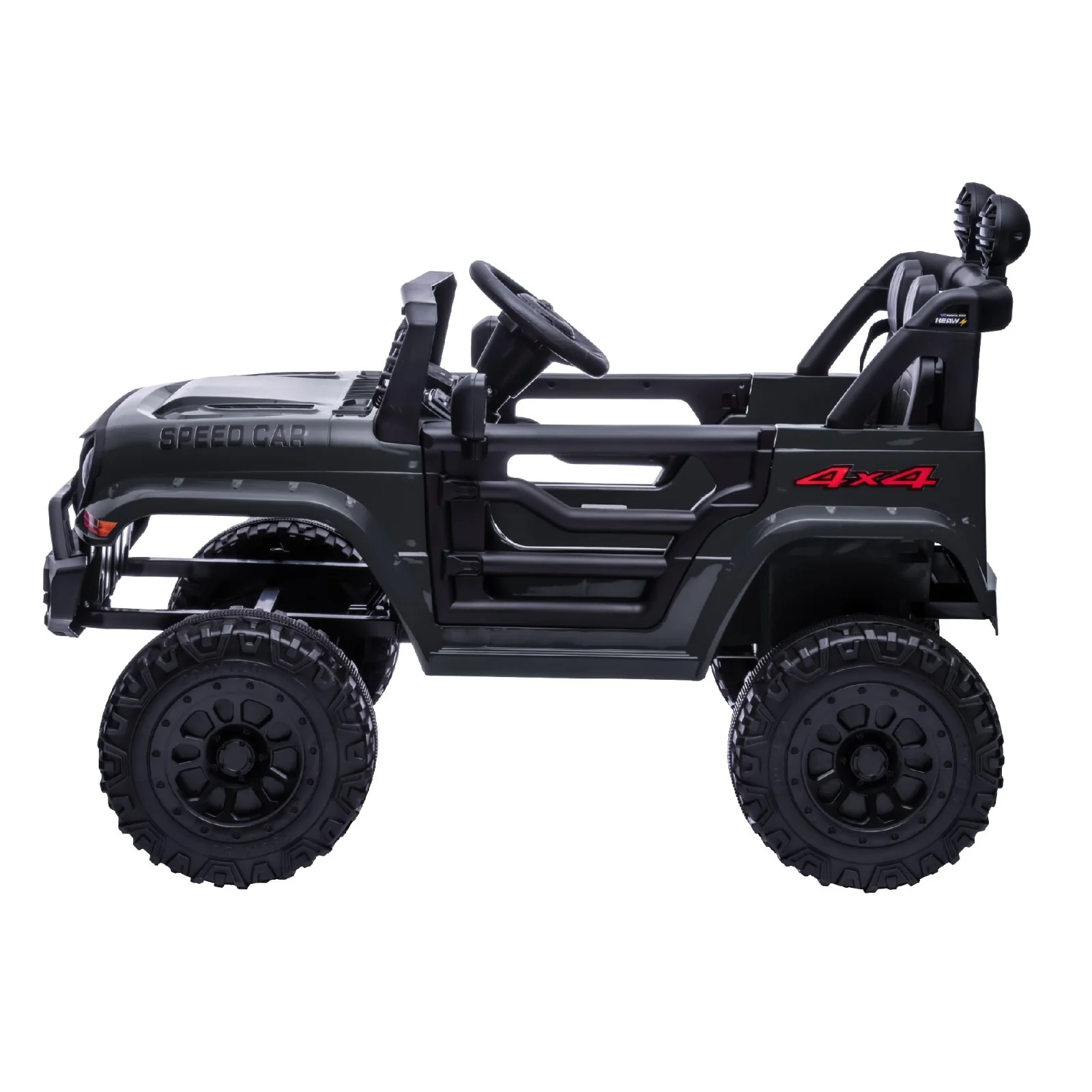 12V Electric Ride-On Jeep for Kids with 2x55W Motors, Battery Power, and Remote Control - Image 8