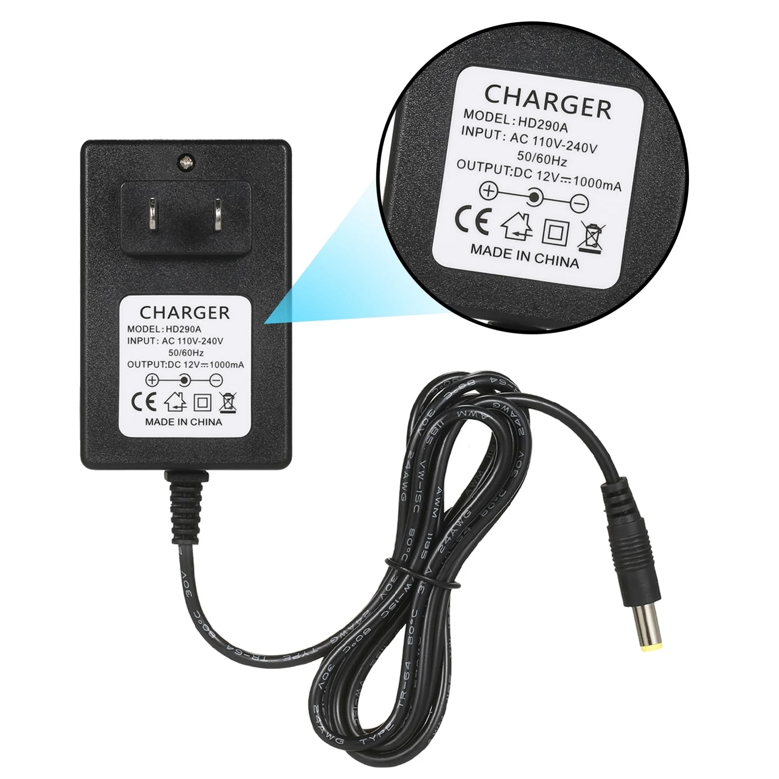12V Battery Charger for Kids Ride-On SUV Toys Car - Image 2