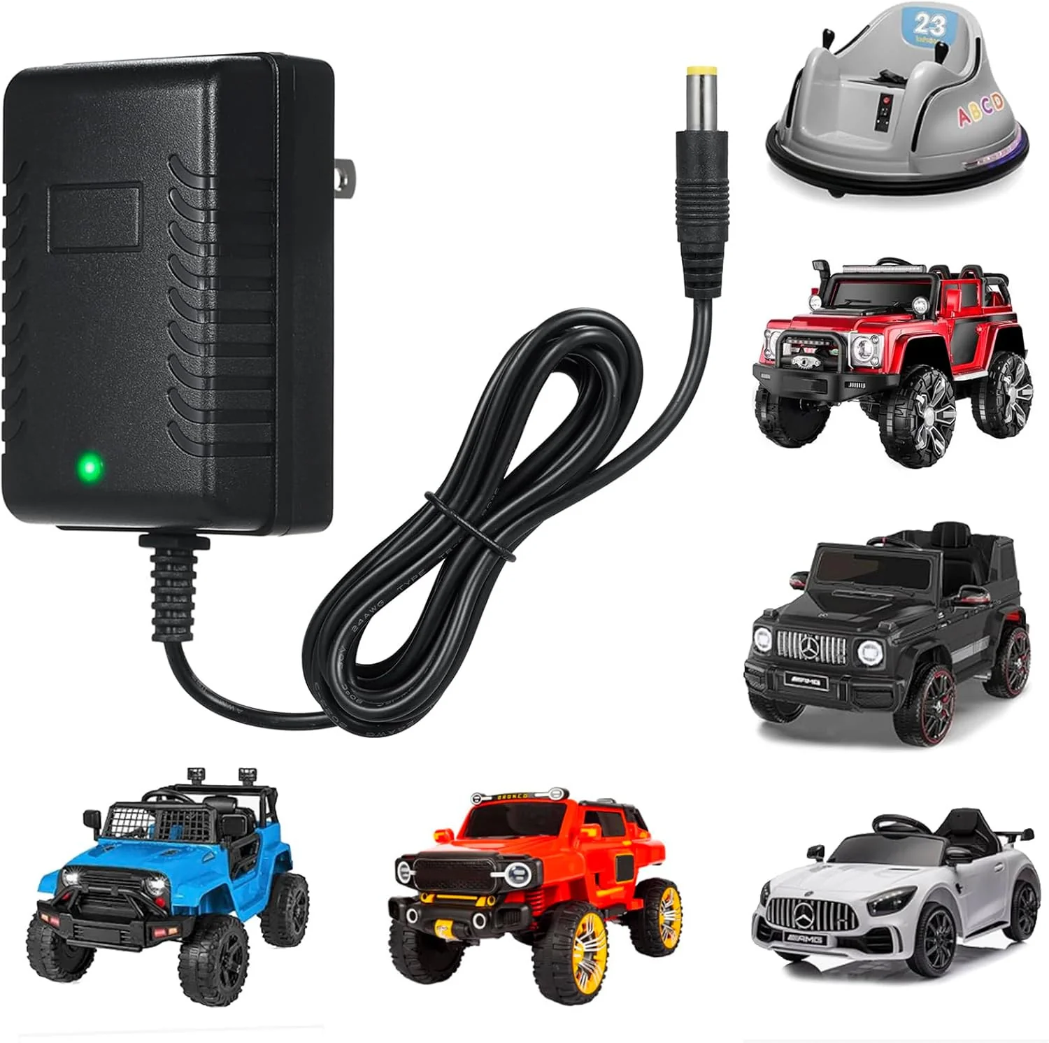12V Battery Charger for Kids Ride-On Toys and SUV Cars - Image 10