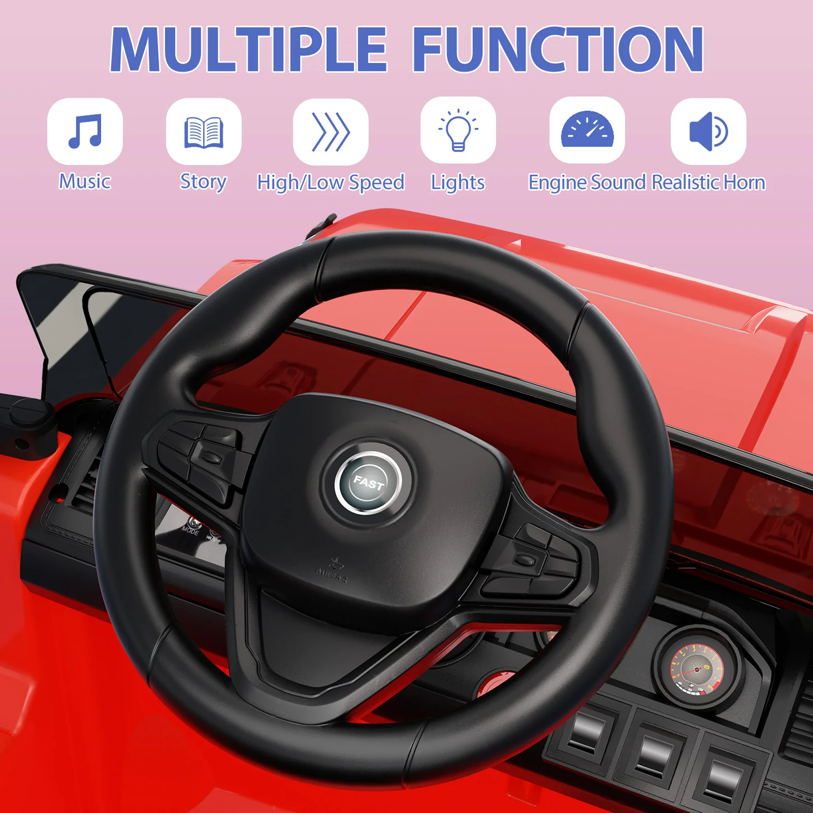 12V Kids Electric 4-Wheeler Car with Remote Control - Image 12