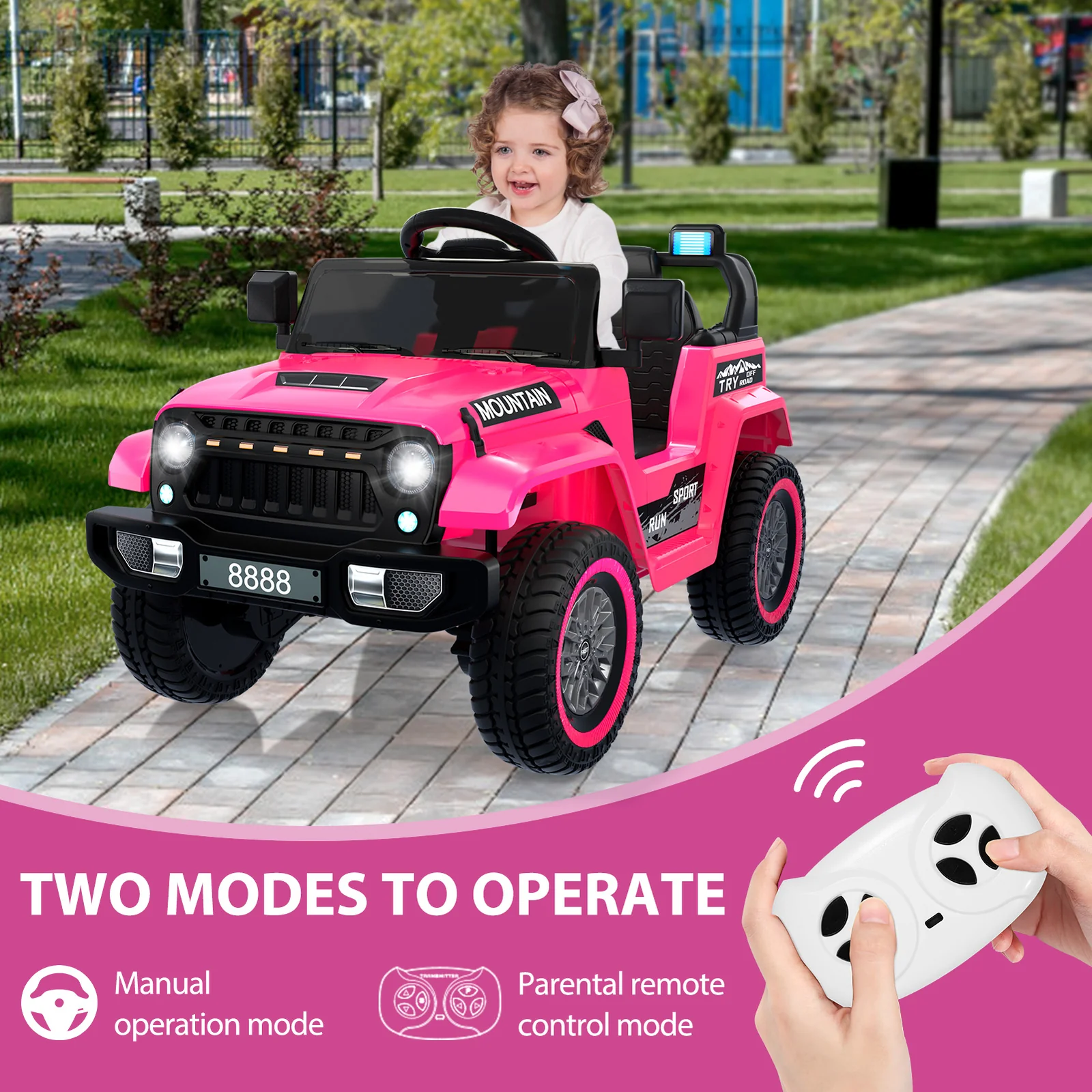 12V Kids Electric 4-Wheeler Car with Remote Control - Image 17