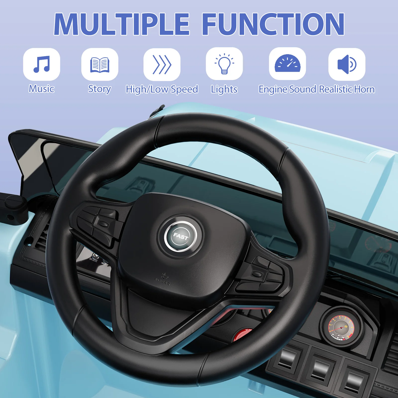 12V Kids Electric 4-Wheeler Car with Remote Control - Image 22