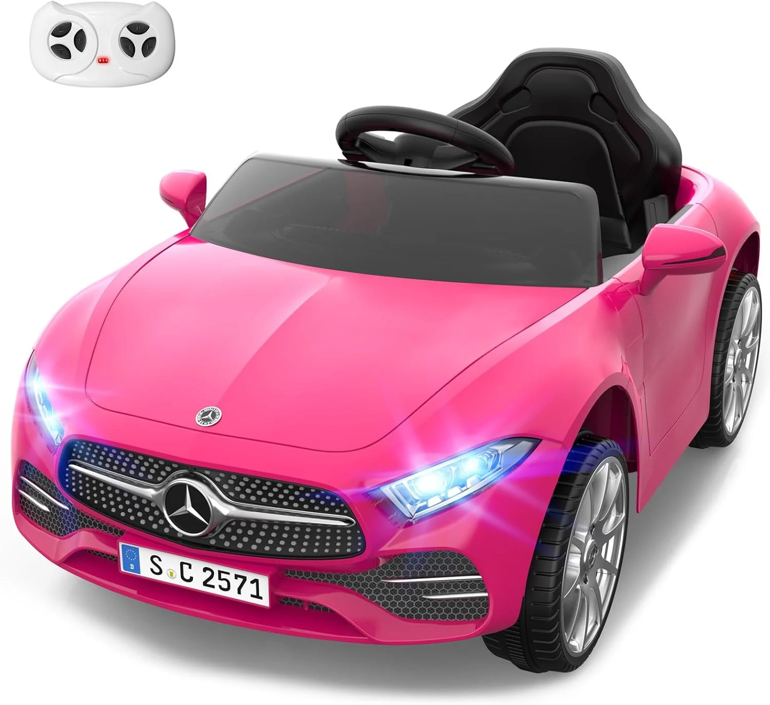 12V Kids Electric Ride-On Car with Remote Control Bluetooth USB Music Player 3.1M - Image 10