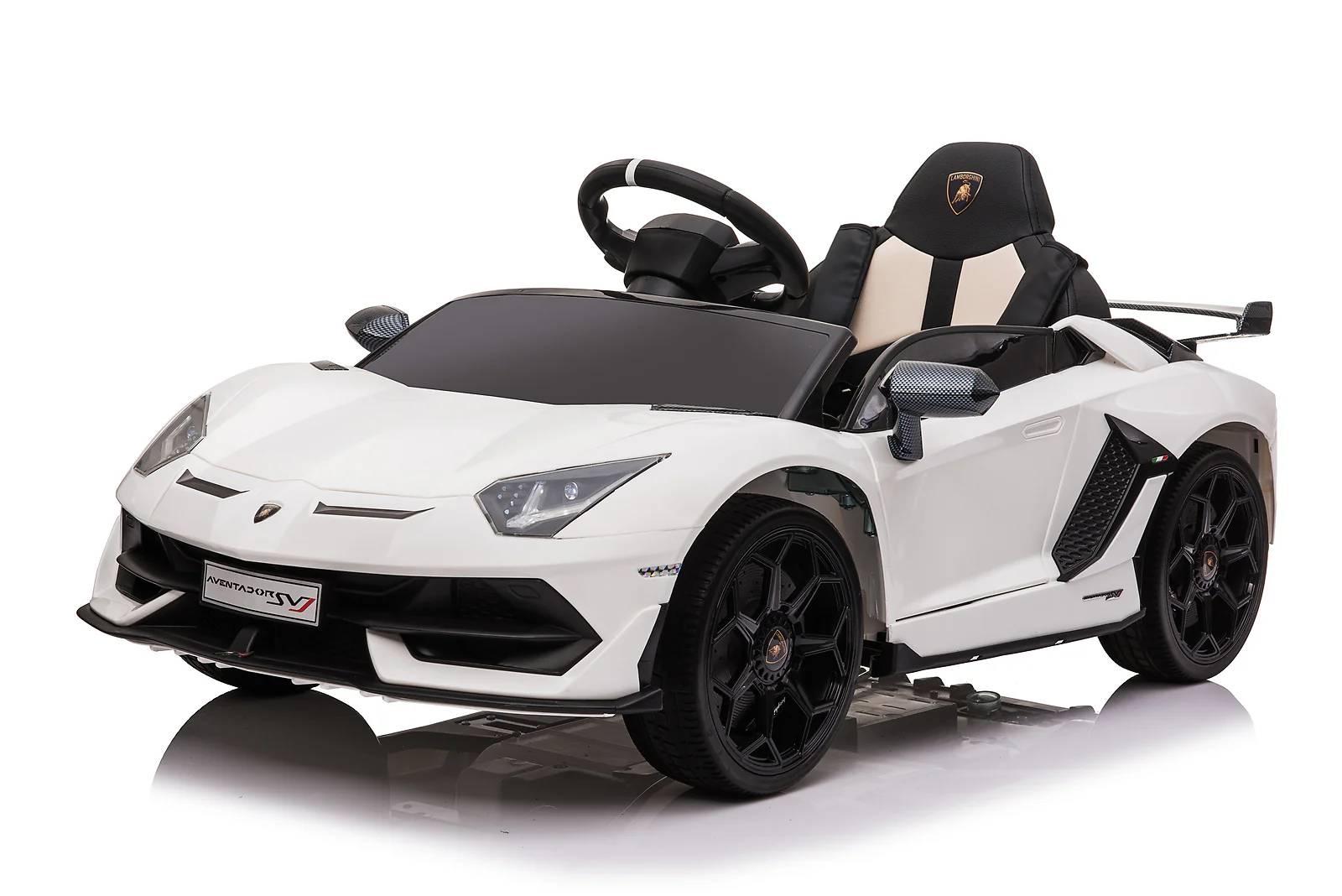 12V Kids Electric Ride-On Car with Remote Control, Music, and LED Lights - Image 8