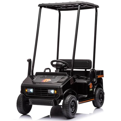 12V Kids Electric Golf Cart Ride On Car with Parental Remote Control - Image 5