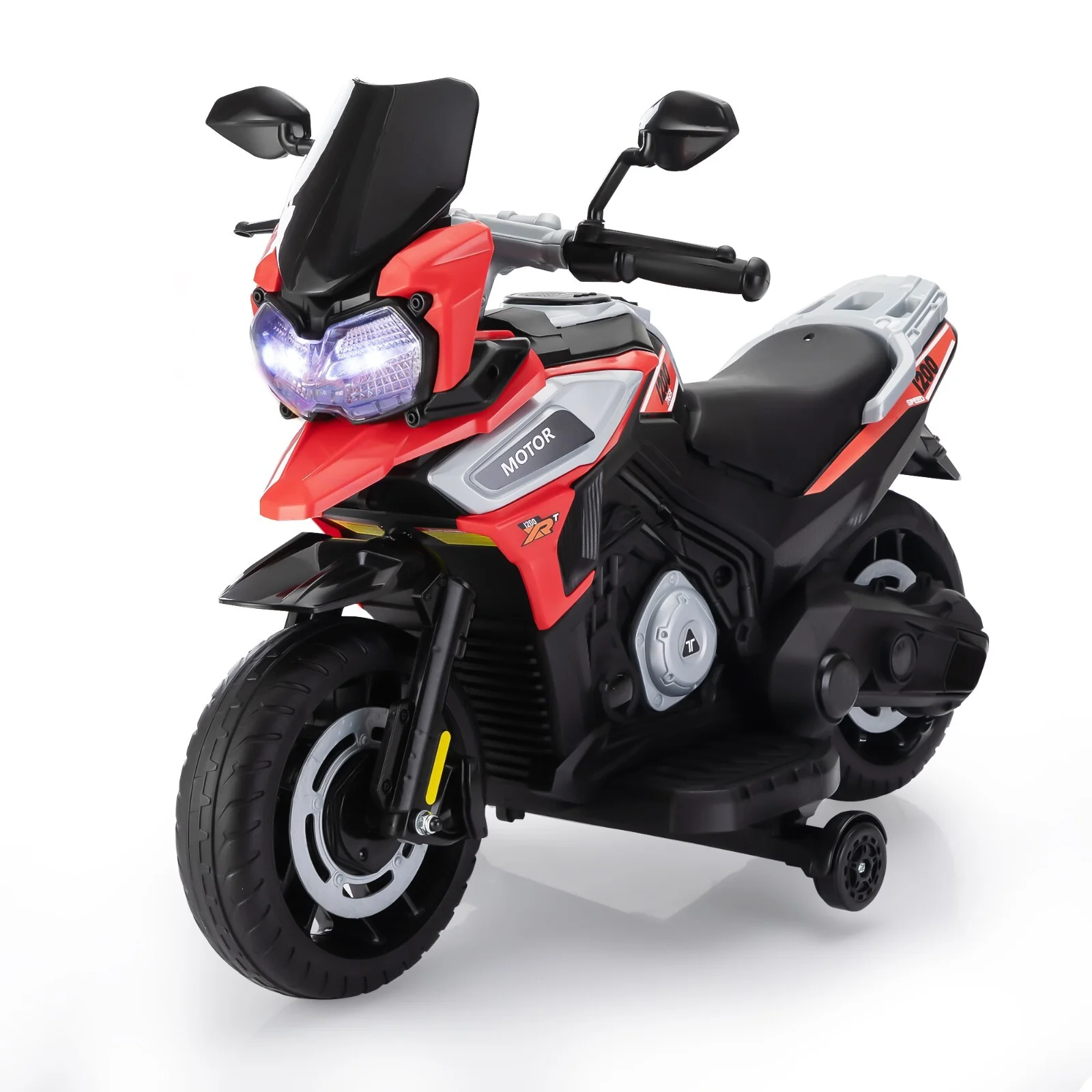 12V Battery-Powered Kids Electric Ride-On Motorcycle with Music - Image 13