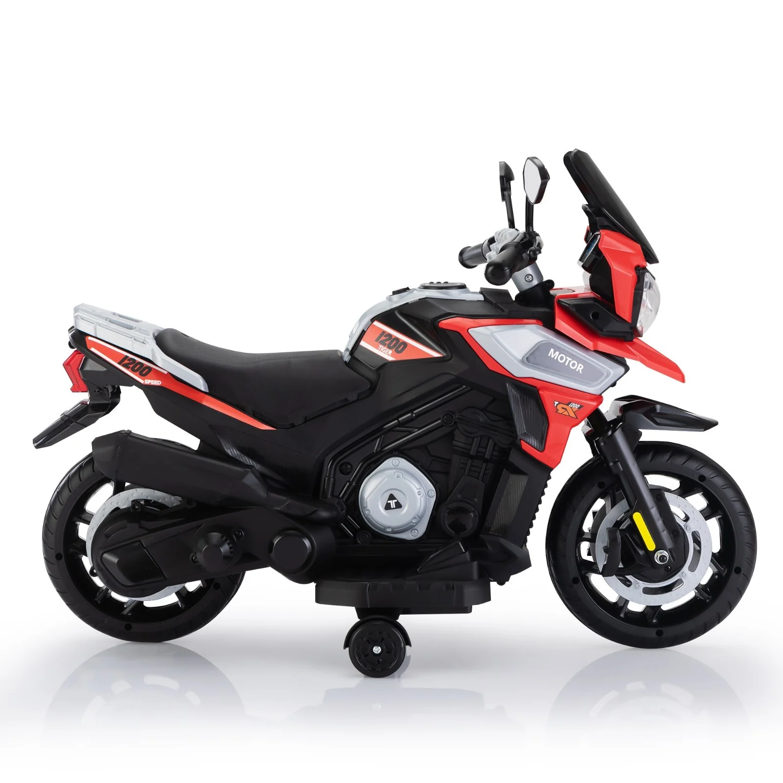 12V Battery-Powered Kids Electric Ride-On Motorcycle with Music - Image 25