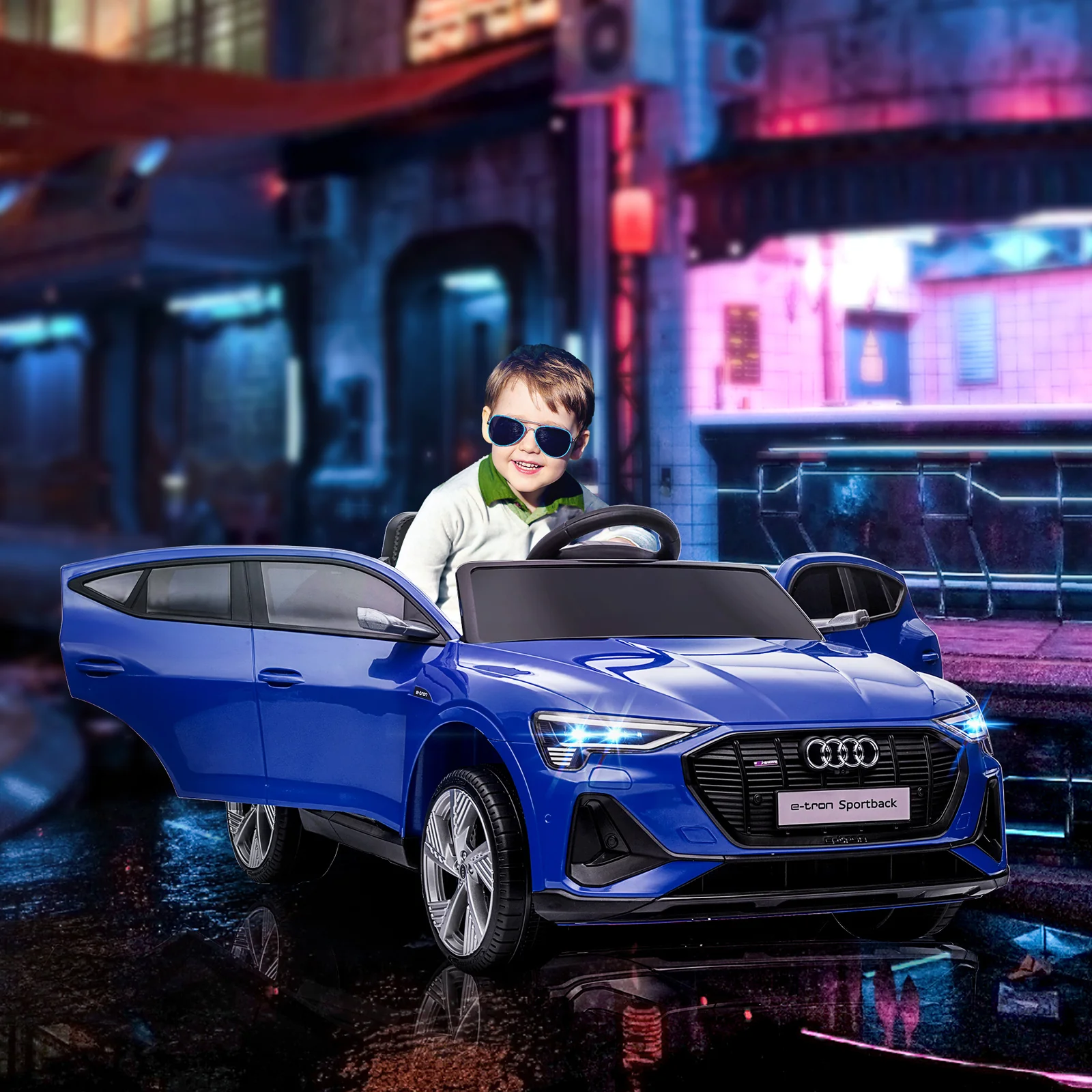 12V Battery-Powered Electric Ride-On Car with Remote Control for Kids Ages 3-5 - Image 2