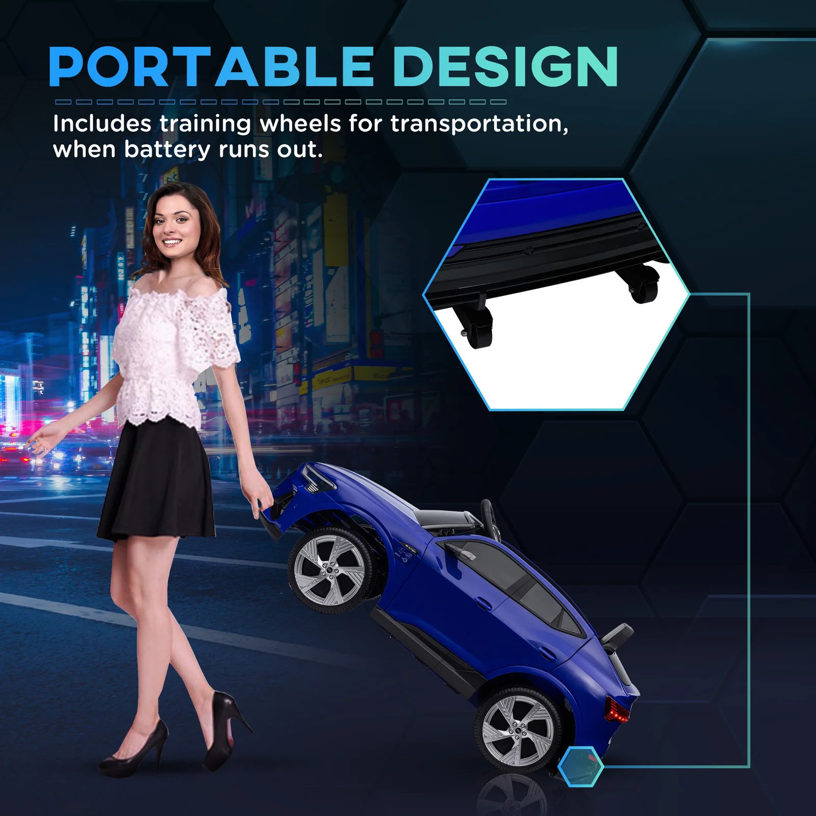 12V Battery-Powered Electric Ride-On Car with Remote Control for Kids Ages 3-5 - Image 6