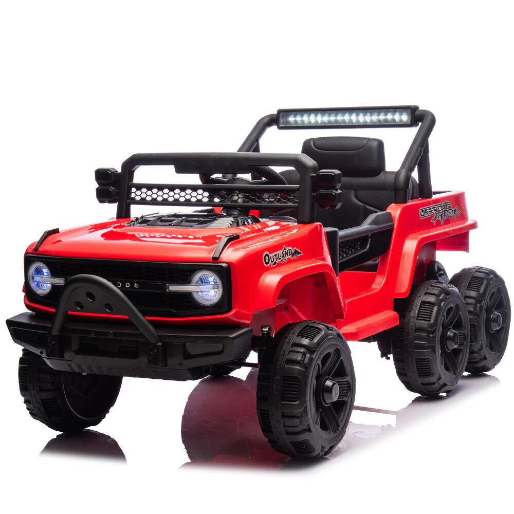 12V Kids Electric Ride-On Jeep Truck with Remote Control and Power Wheels Battery - Image 13