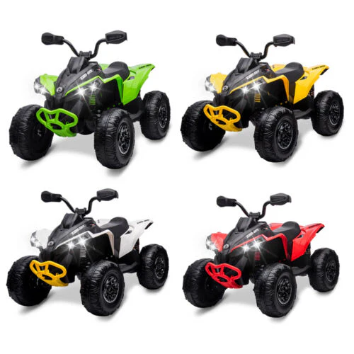 12V Kids Electric Ride On Car with Remote Control, LED Lights, and Bluetooth Music - Image 2