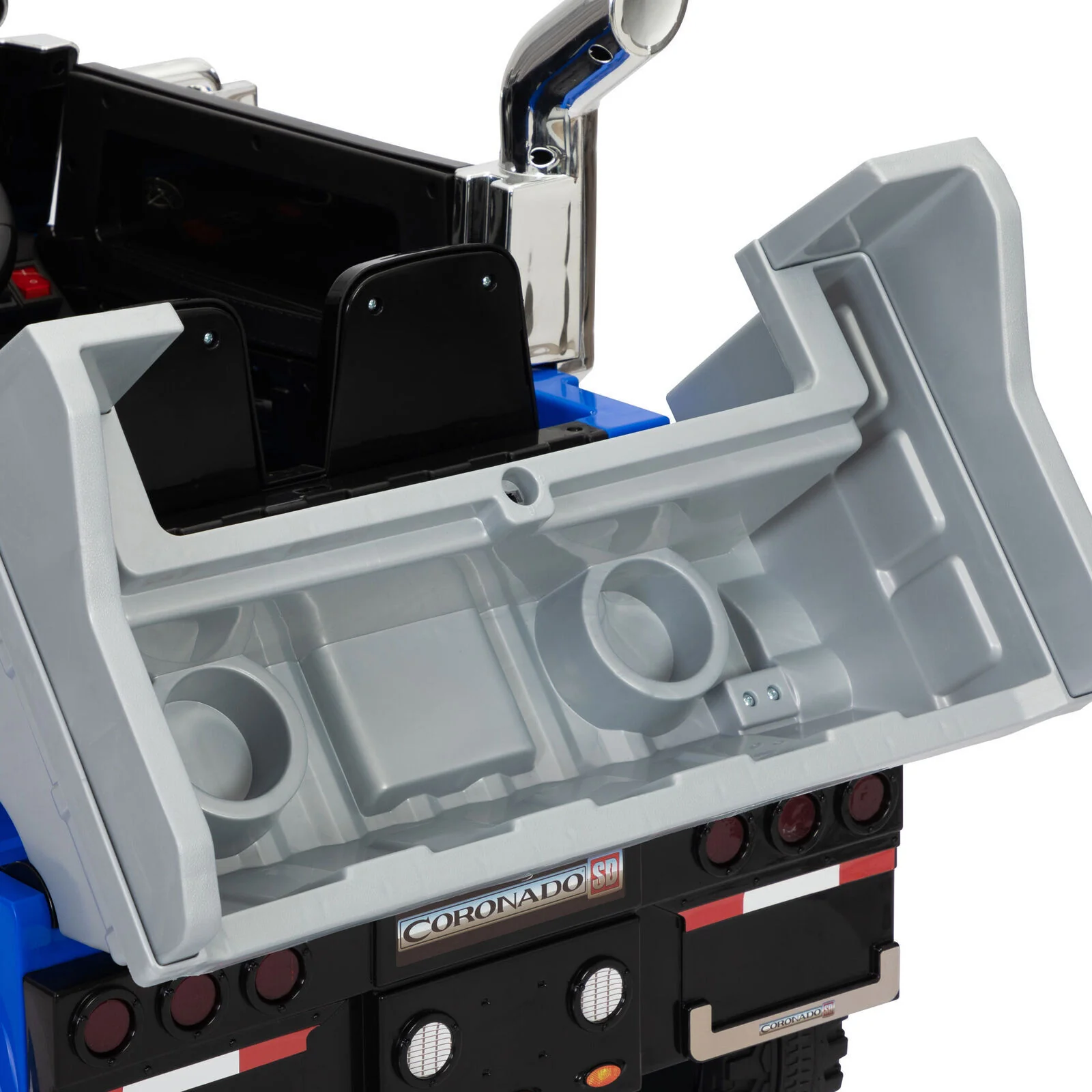 12V Kids Electric Ride On Toy Truck with Music and Remote Control - Image 7