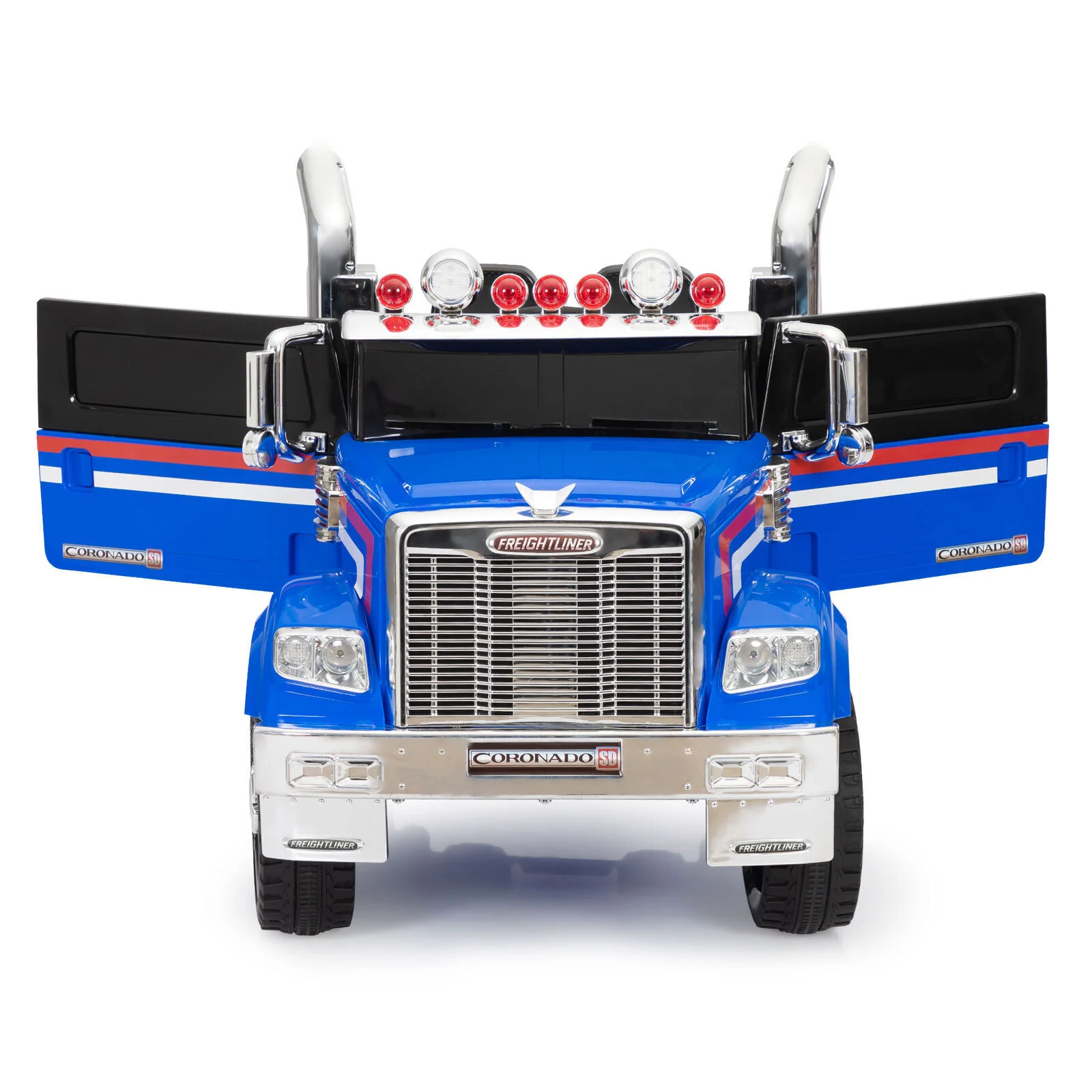12V Kids Electric Ride On Toy Truck with Music and Remote Control - Image 9