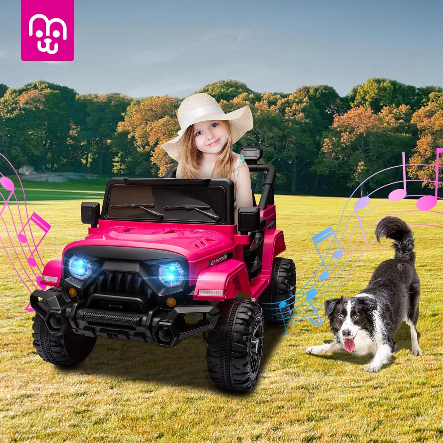 12V Kids Electric Ride-On Truck Car with Remote Control, Twin 35W Motors, 3.5 MPH Max Speed - Image 6
