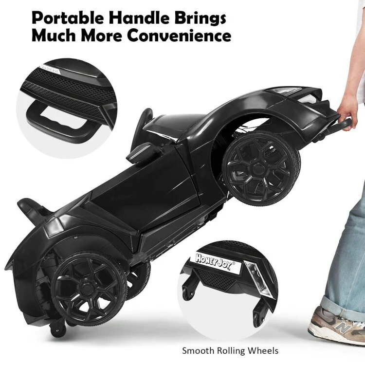 12V Kids Electric Ride-On Car Toy with Lights and 2.4G Remote Control for Toddlers - Image 11
