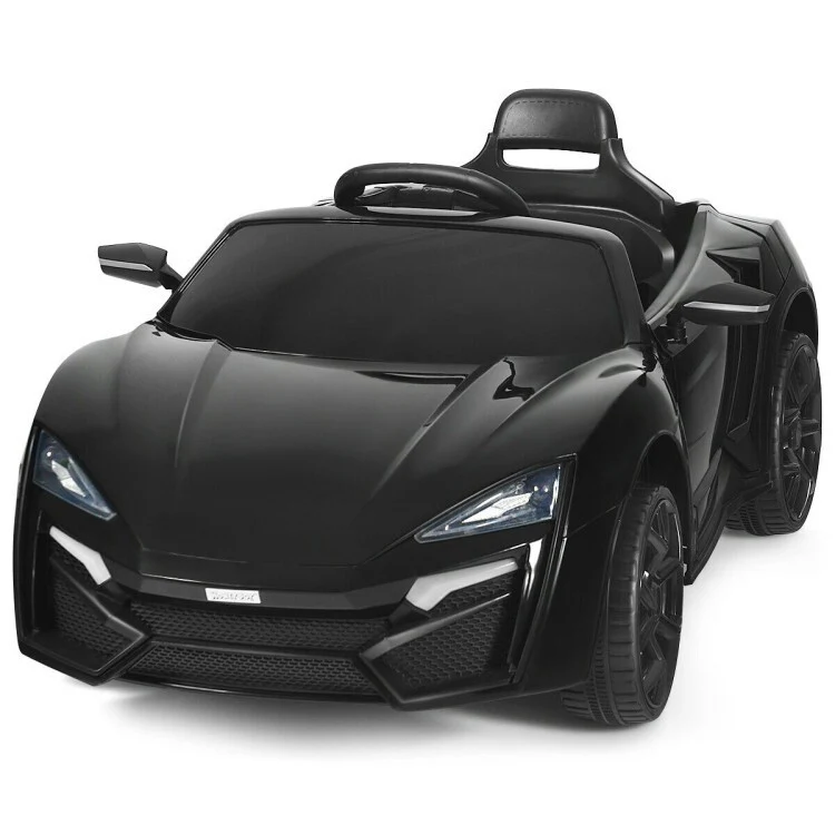 12V Kids Electric Ride-On Car Toy with Lights and 2.4G Remote Control for Toddlers - Image 14