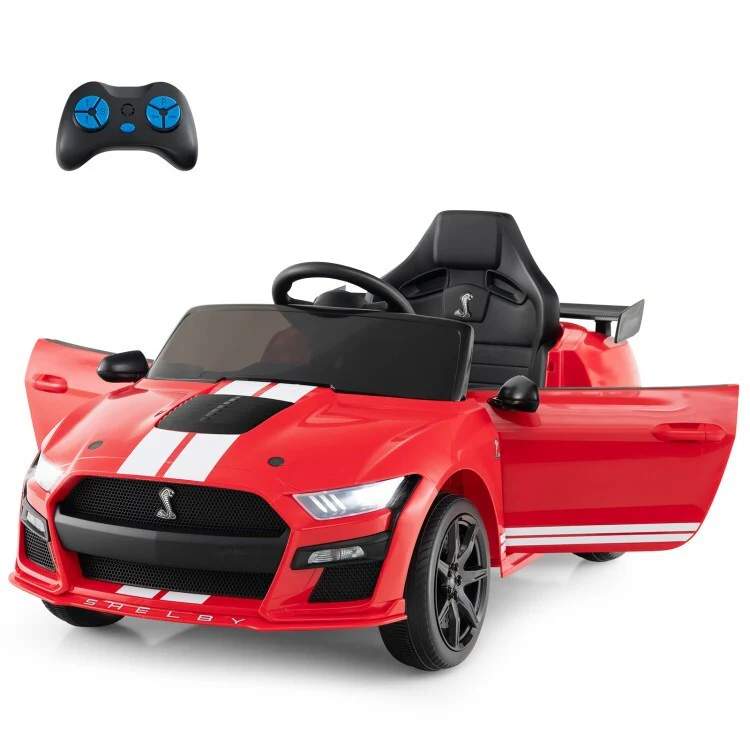 12V Licensed Ford Mustang Shelby GT500 Kids Ride-On Car with 2.4G Remote Control - Image 11
