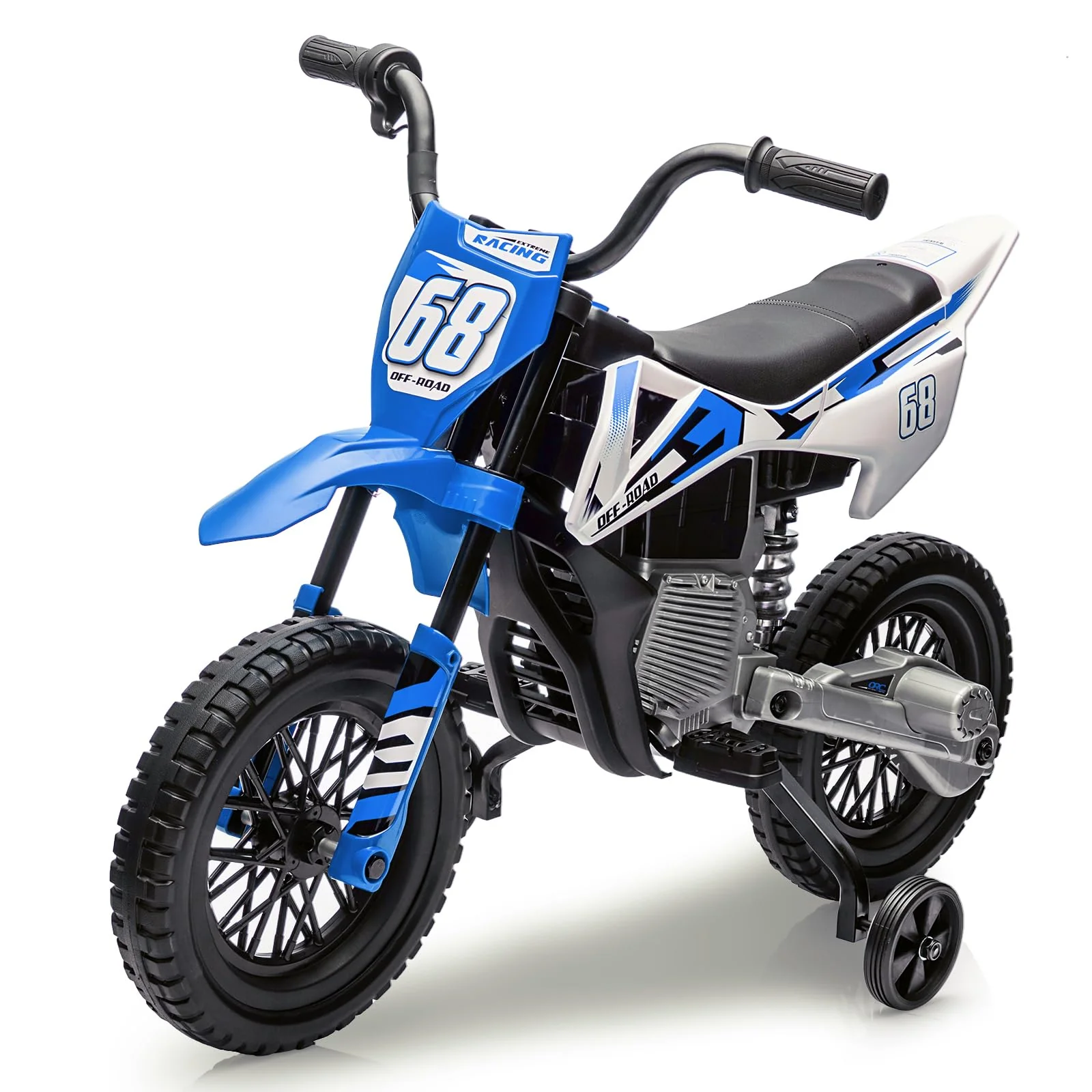 12V Kids Ride-On Motorcycle with 3mph Max Speed and Music - Image 13