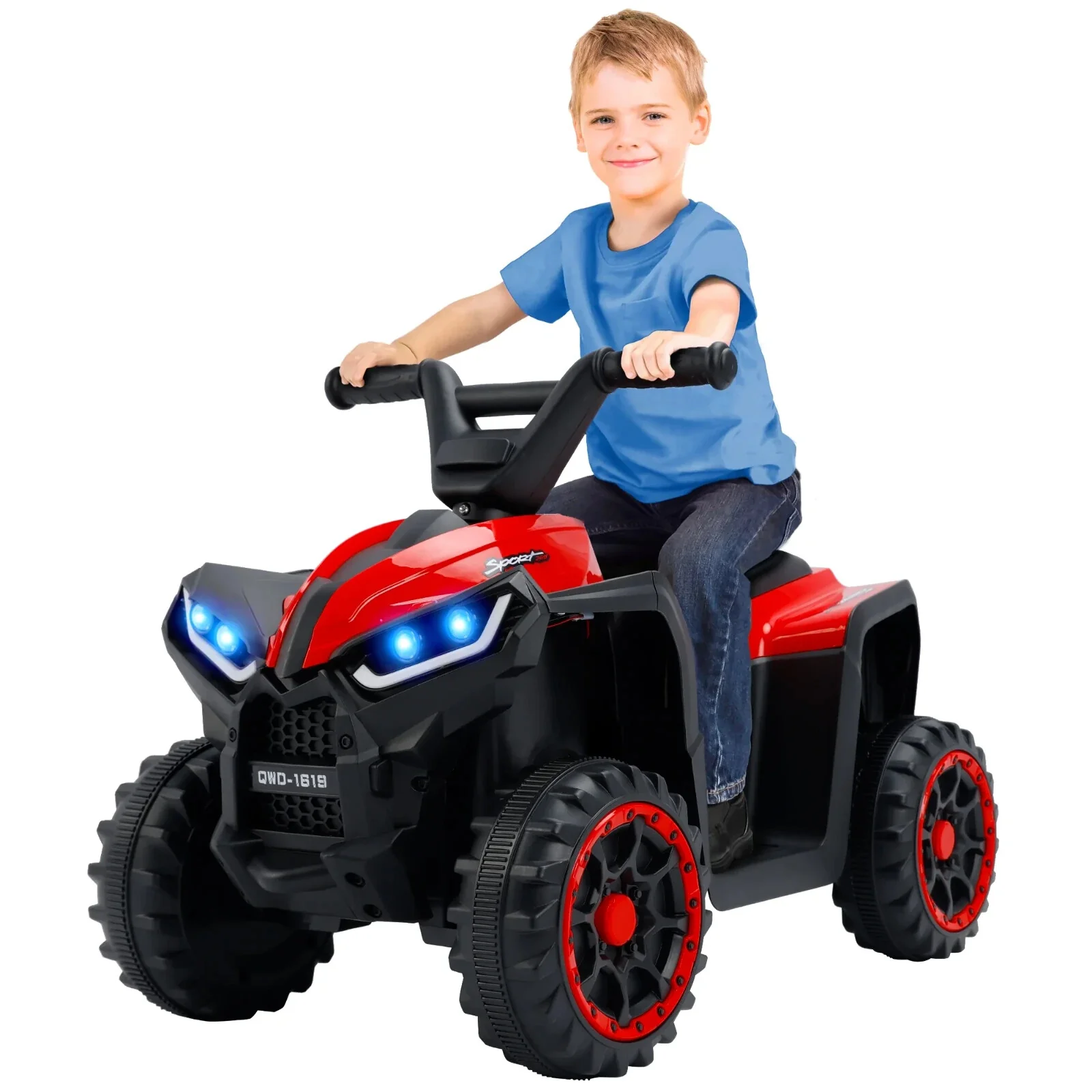 12V Electric Kids Off-Road 4-Wheeler ATV Ride-On Car for Ages 1-4 - Image 11