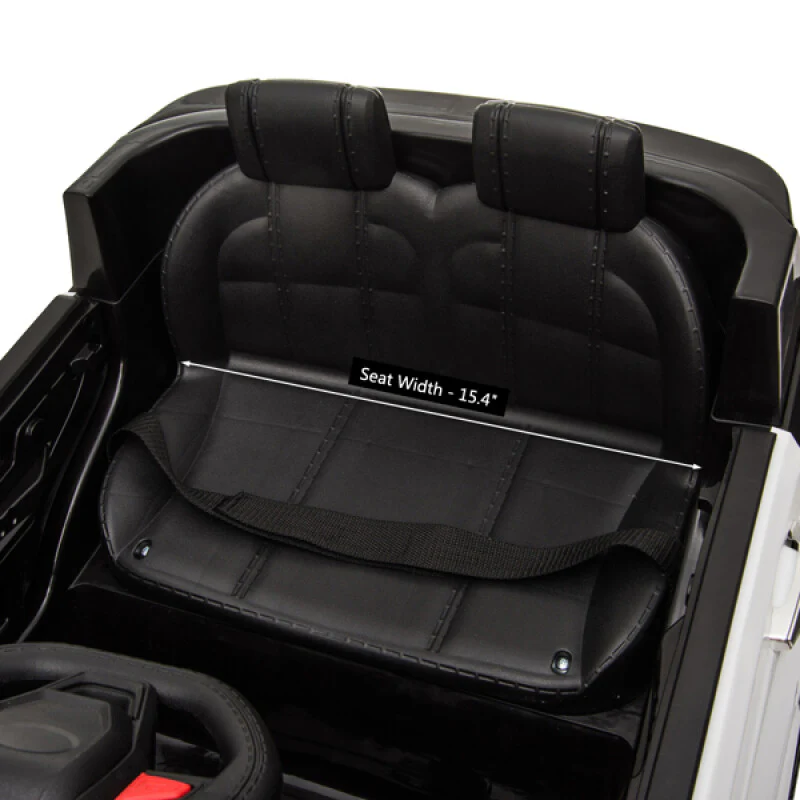 12V Kids Police Ride-On Electric Car with 2.4G Remote Control and LED Flashing Lights - Image 11