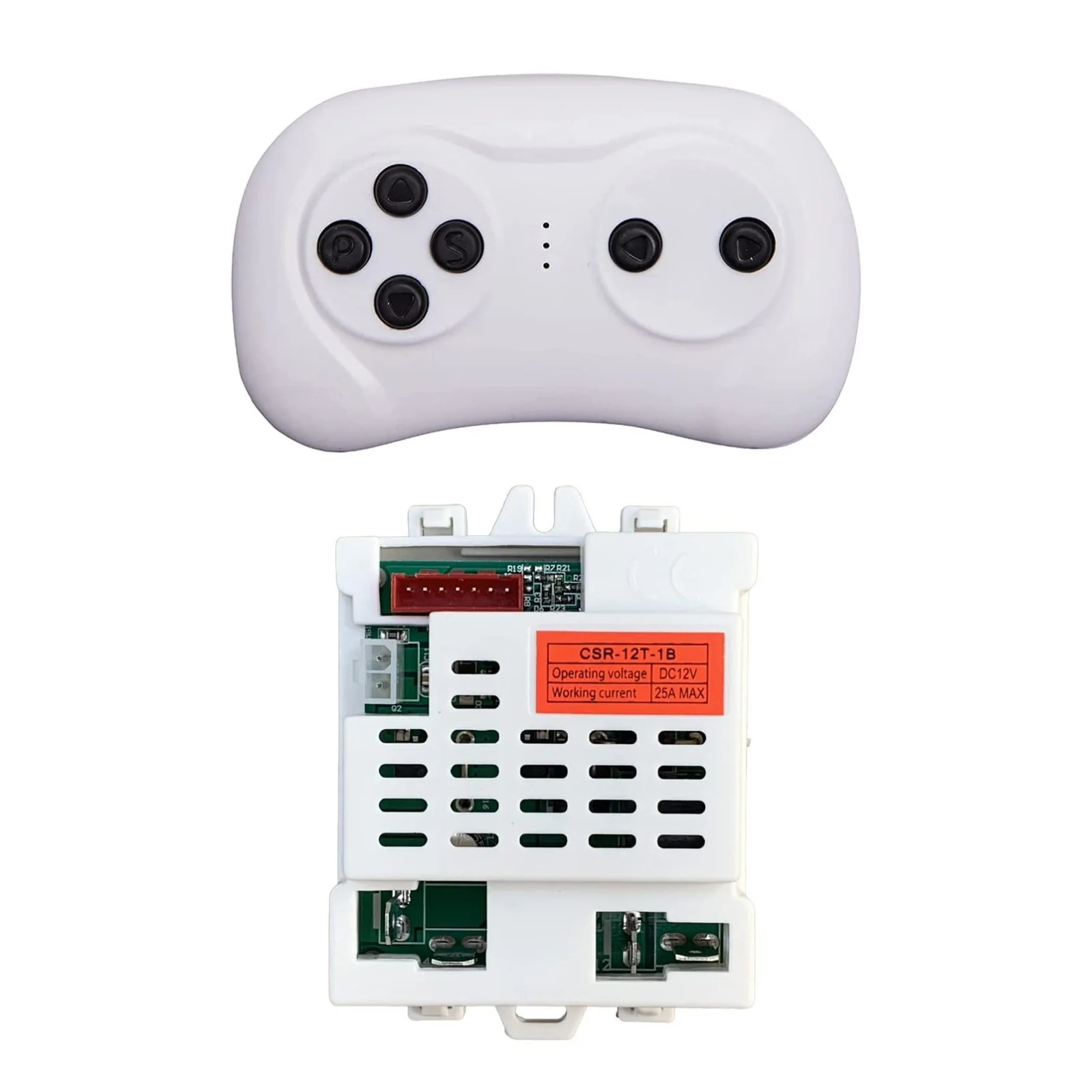 12V Electric Ride-On Car Remote Control Set with 2.4G Bluetooth Receiver & Accessories - Image 2