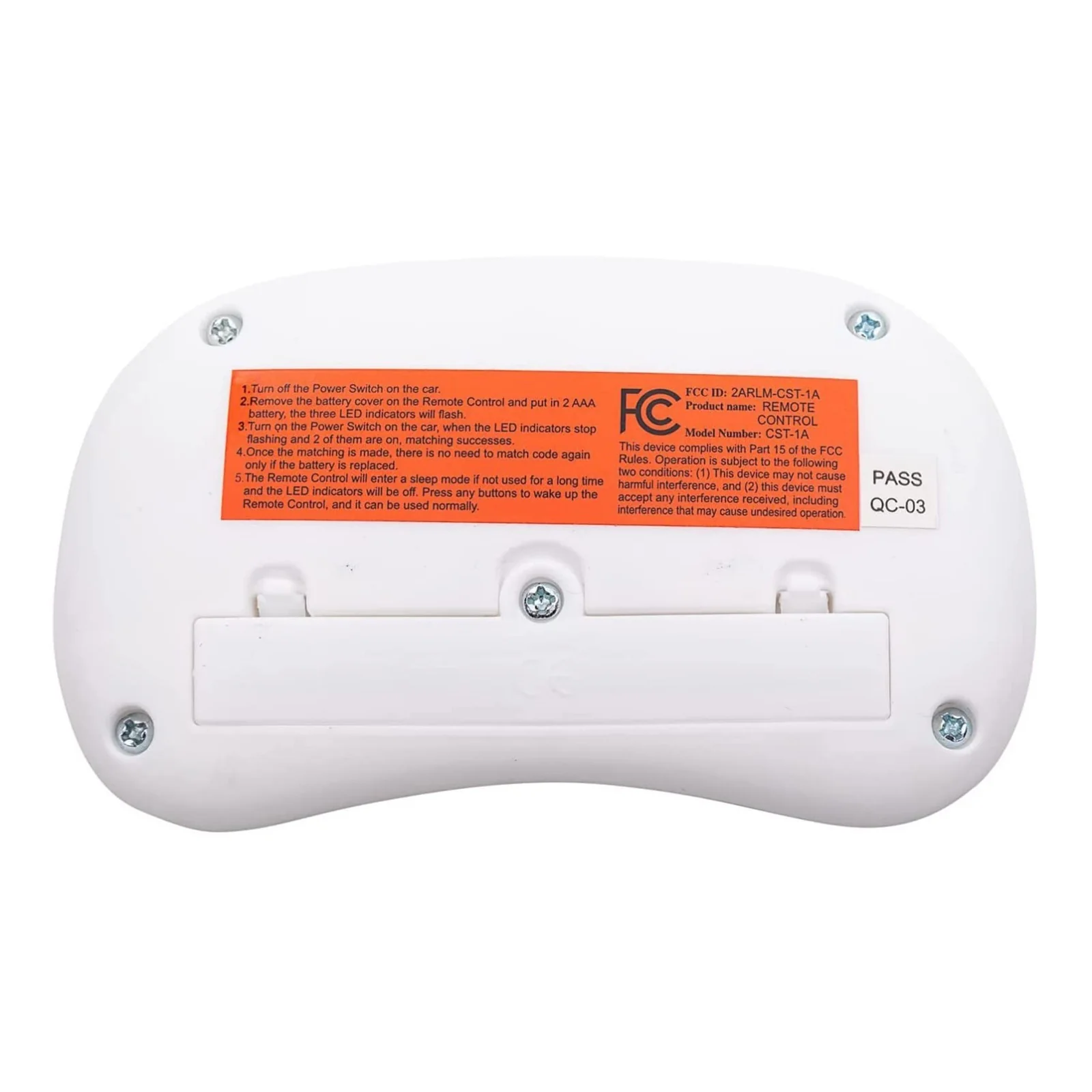 12V Electric Ride-On Car Remote Control Set with 2.4G Bluetooth Receiver & Accessories - Image 5
