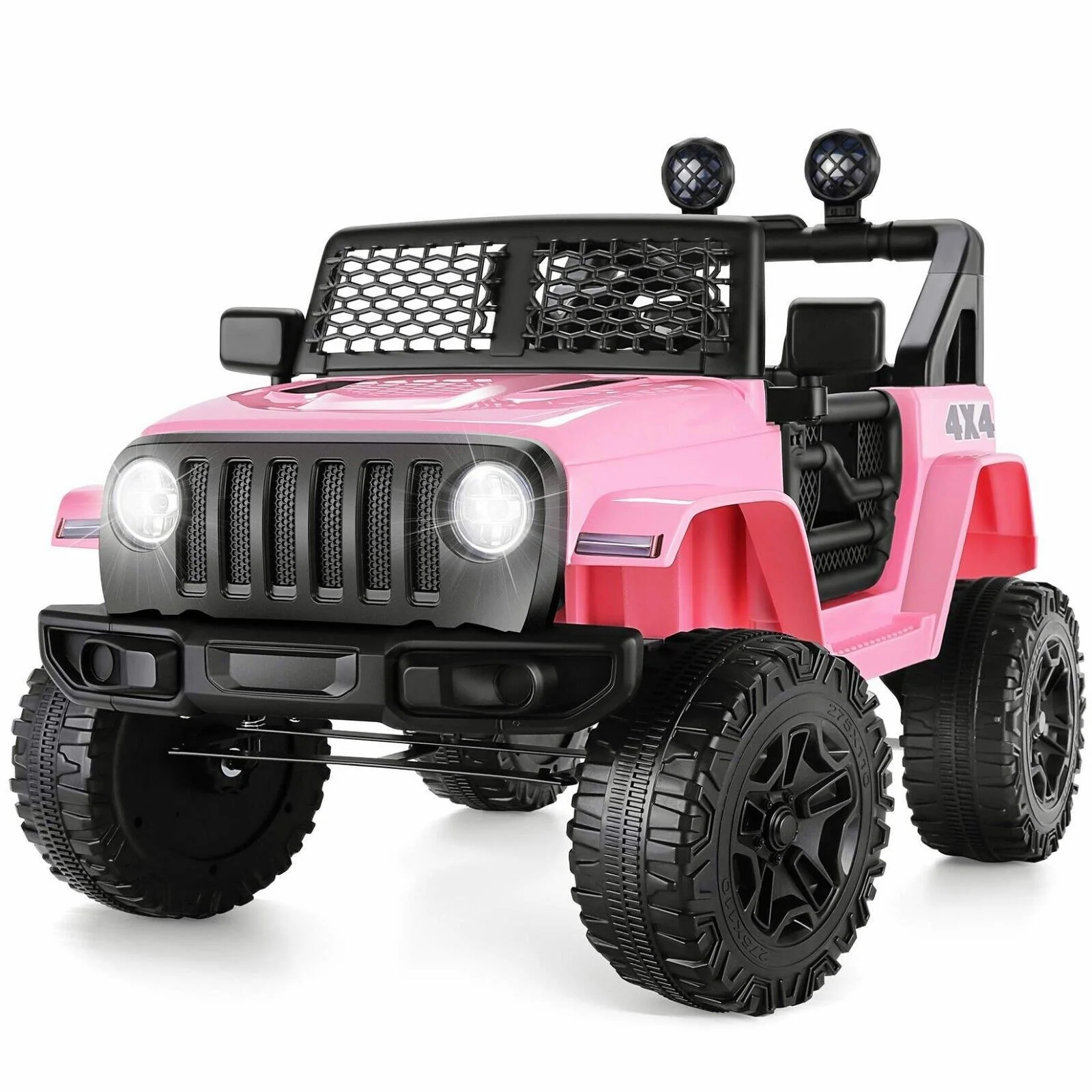 12V Kids Electric Ride-On Truck with Parent Remote Control, LED Lights, and 3 Speed Settings - Image 13
