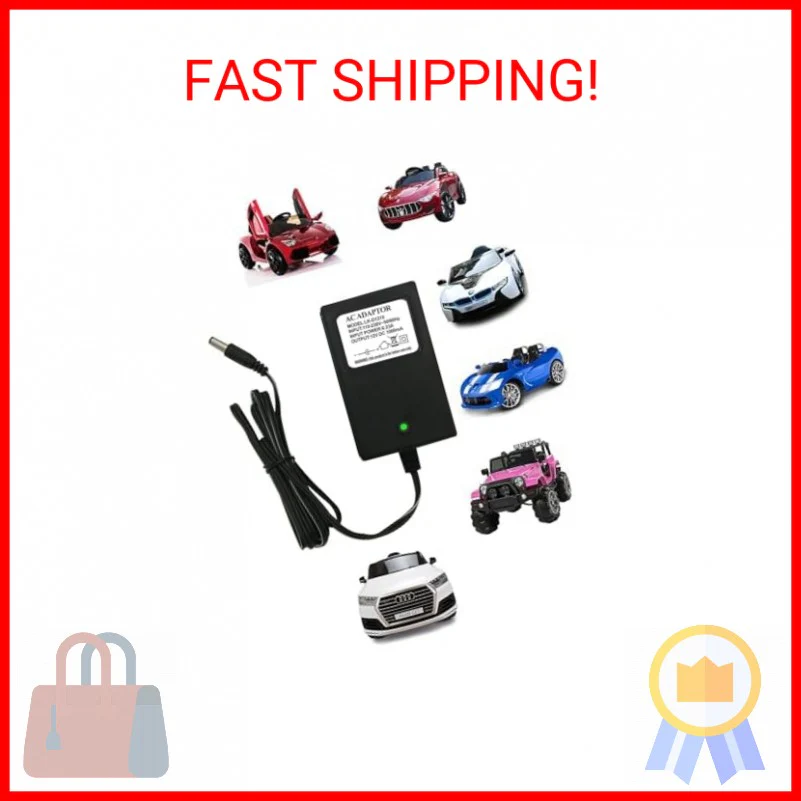 12V Kids Electric Ride-On Battery Charger for Children - Image 3