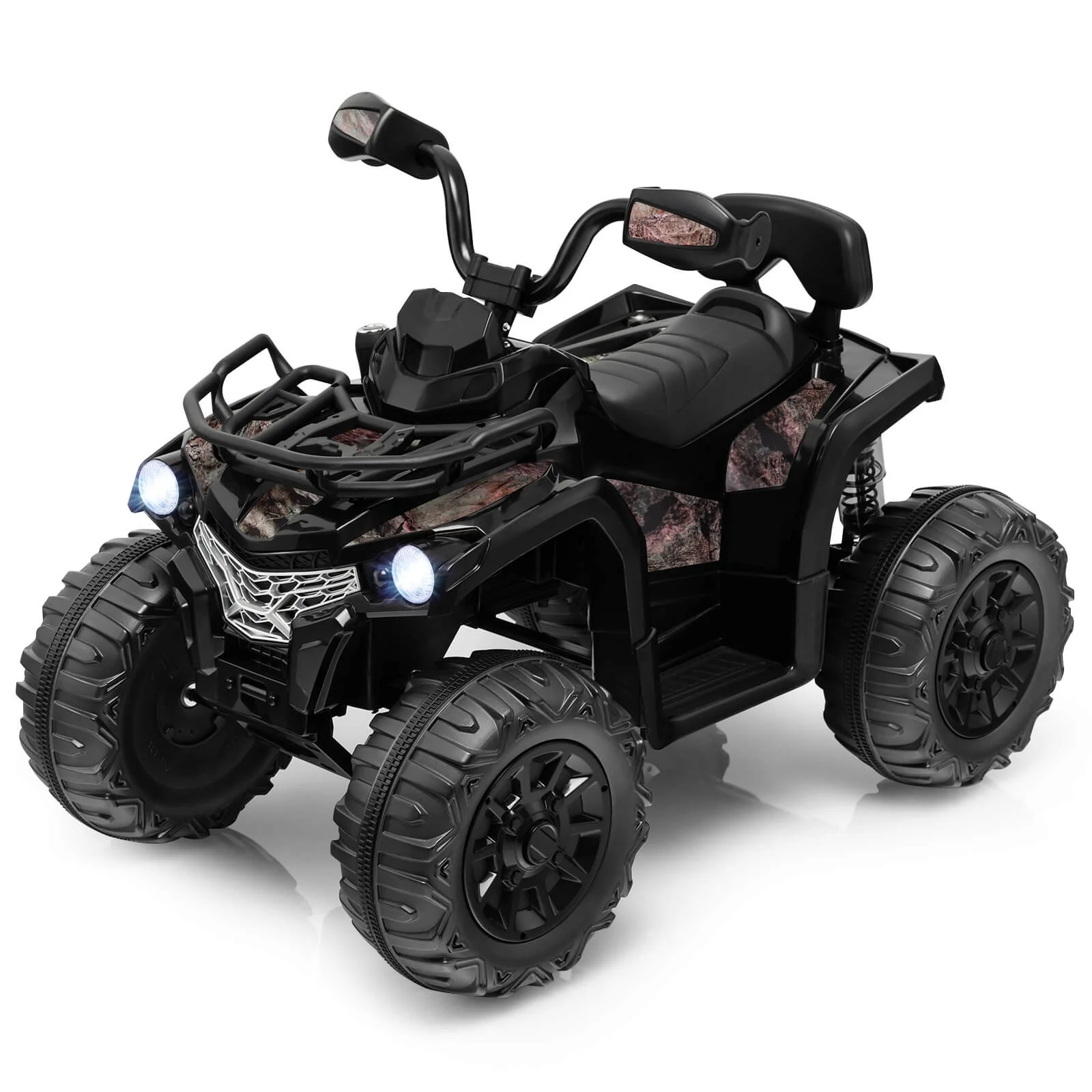 12V Electric Kids Ride On ATV Quad 4-Wheeler with Music and Headlights - Image 12
