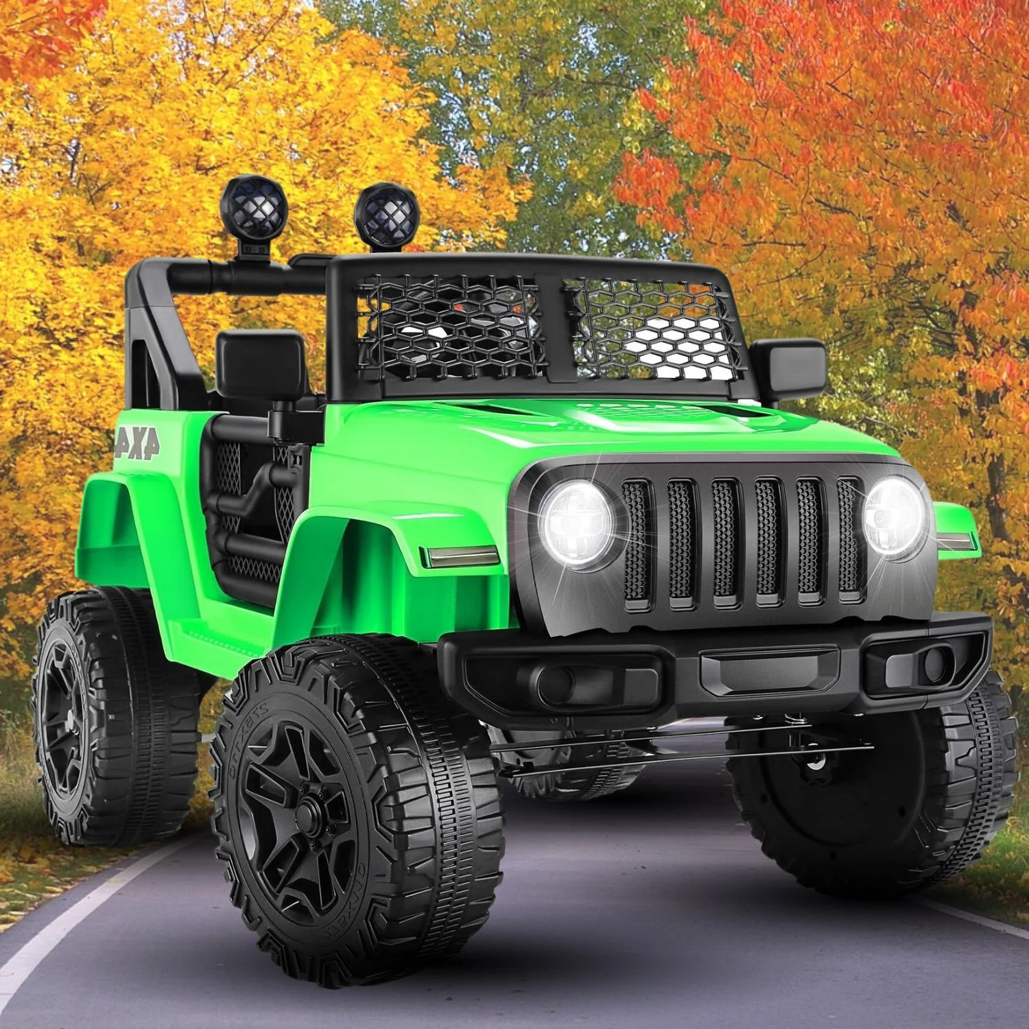 12V Electric 2-Seater Kids Ride-On Jeep Car with Remote Control - Image 2