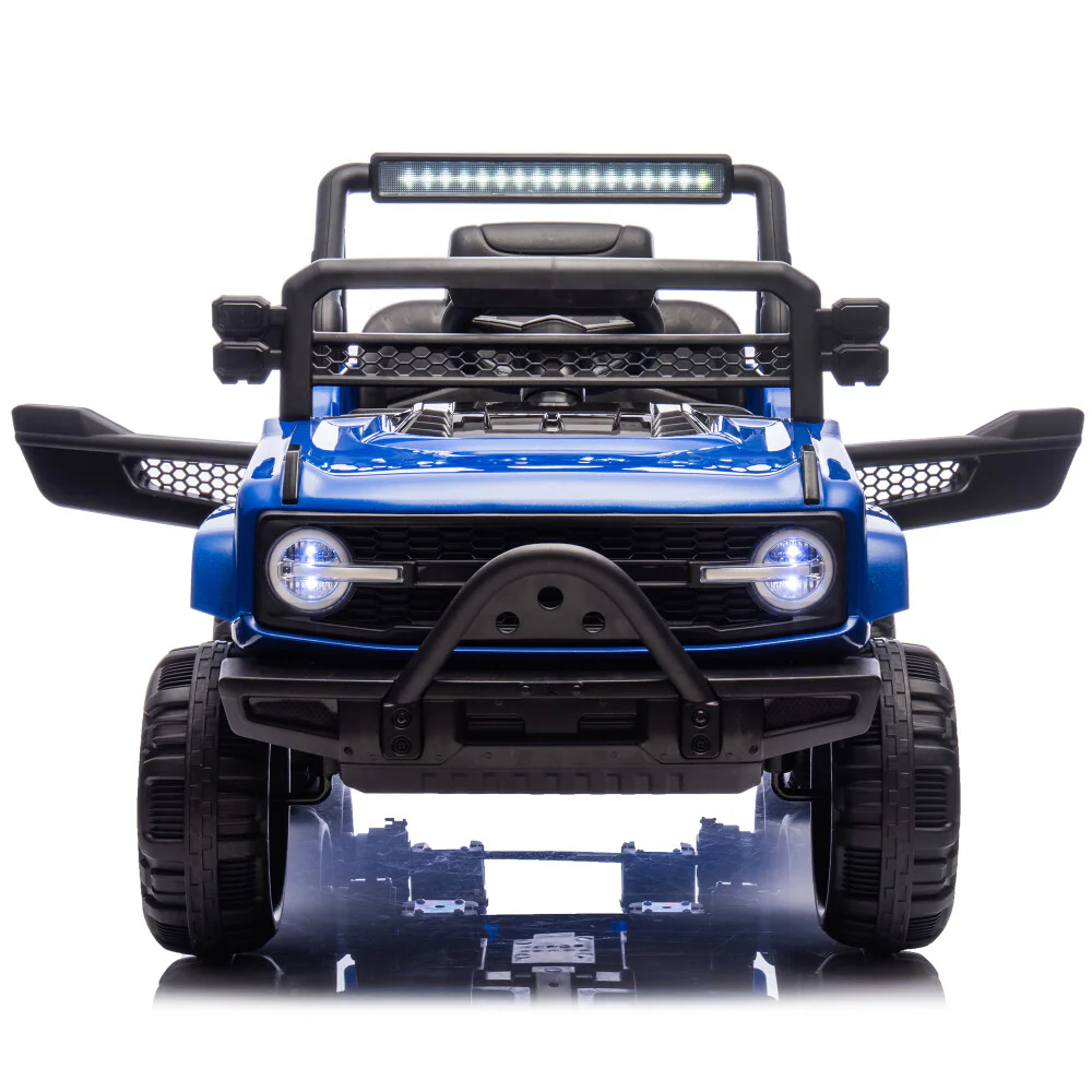 12V Kids 6-Wheel Electric Ride-On Truck Car with Parental Remote Control - Image 6
