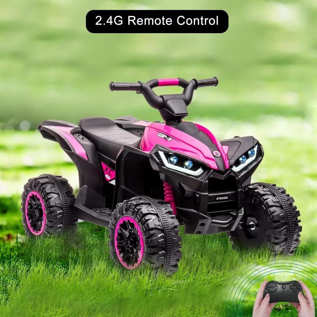 12V Kids Electric Ride-On 4-Wheeler ATV with 2x35W Motors and Remote Control - Image 10