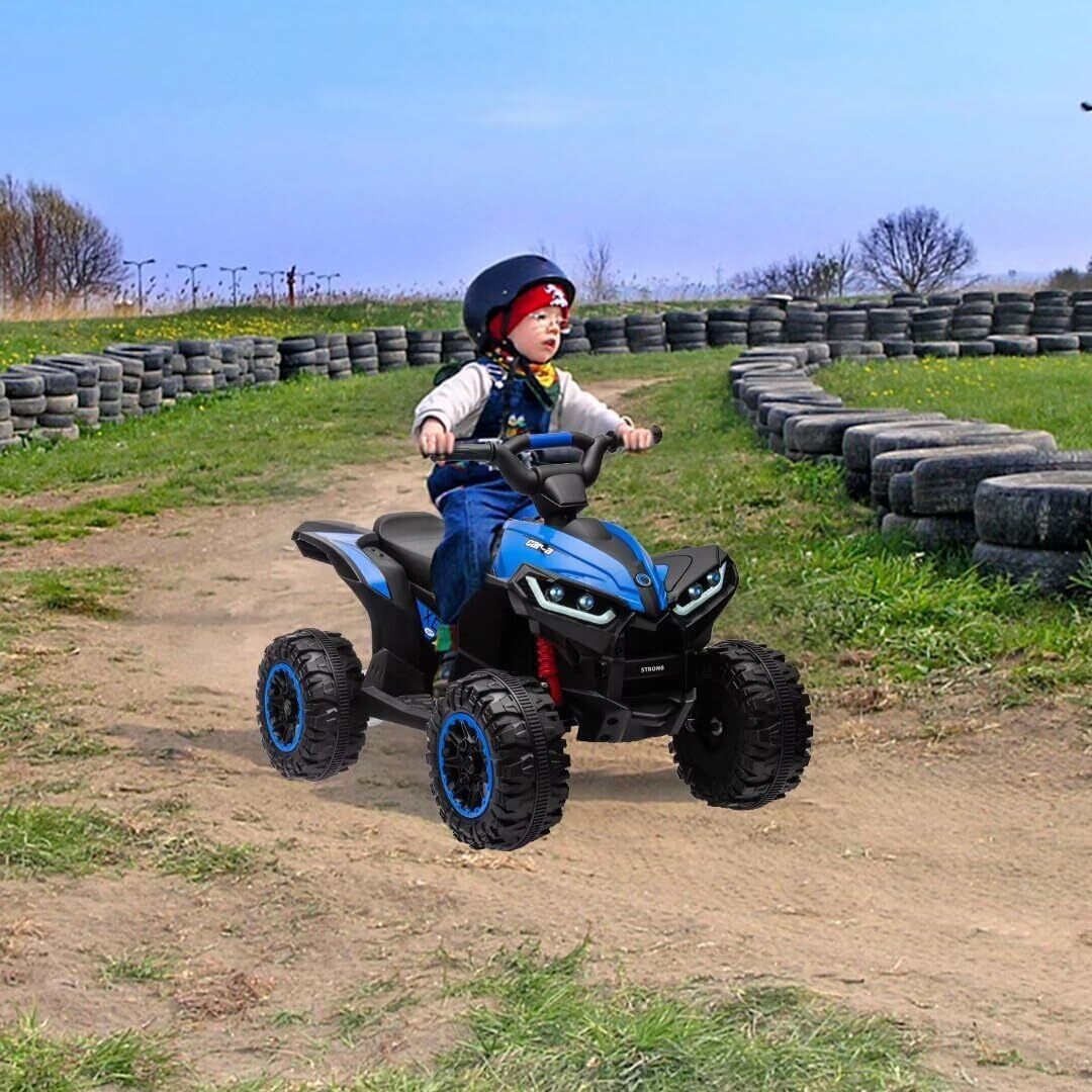 12V Kids Electric Ride-On 4-Wheeler ATV with 2x35W Motors and Remote Control - Image 3