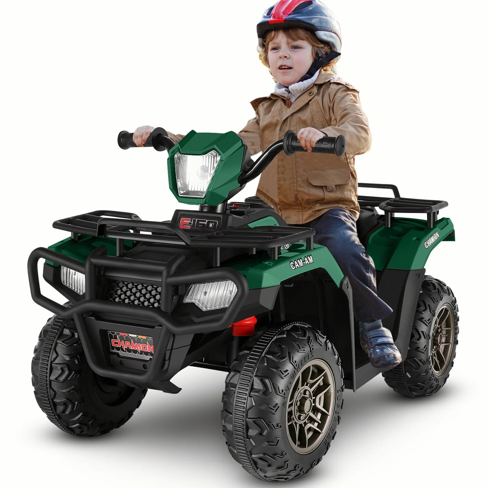 12V Kids Electric Ride-On ATV 4-Wheeler Quad Battery-Powered Car with 6 Color Options - Image 2