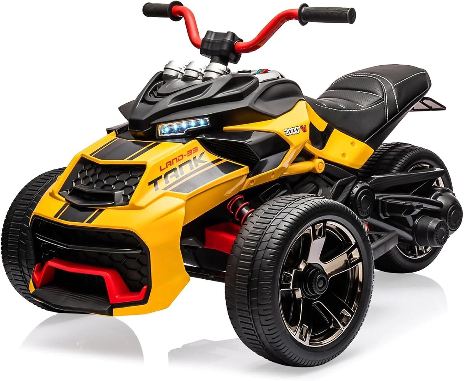 12V Electric 3-Wheel Ride-On ATV for Toddlers, Battery Powered Kids Car Toy - Image 16