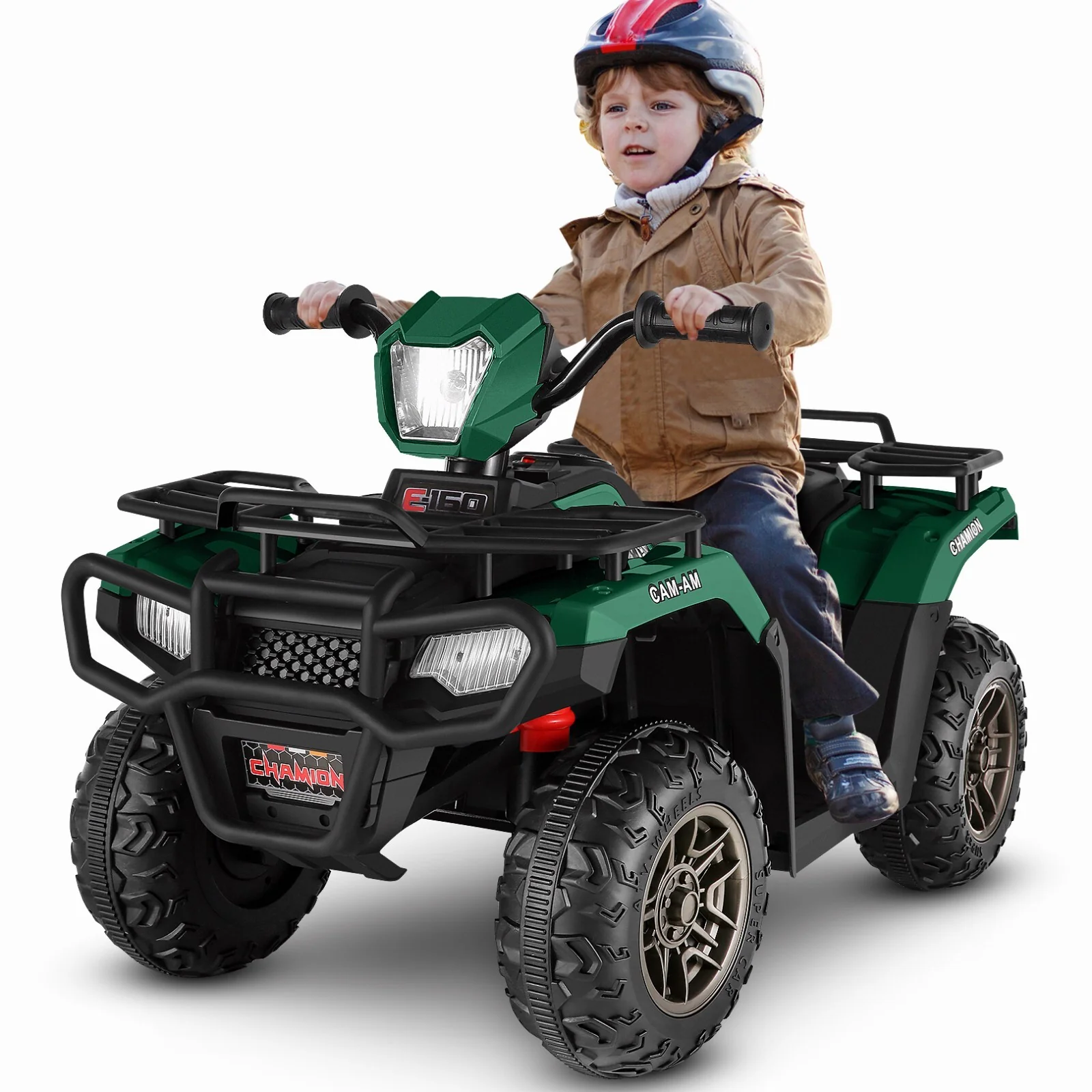 12V Kids Ride-On ATV Truck with Remote Control, LED Lights, MP3, and Powerful Wheels - Image 2