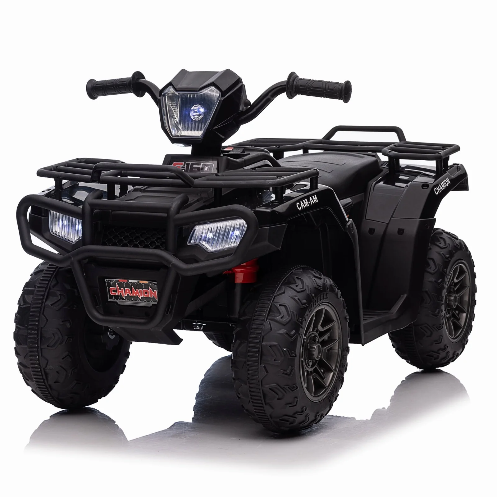 12V Electric Kids Ride-On ATV Quad 4-Wheeler Toy Car with Music, AUX, USB, and LED Lights - Image 14