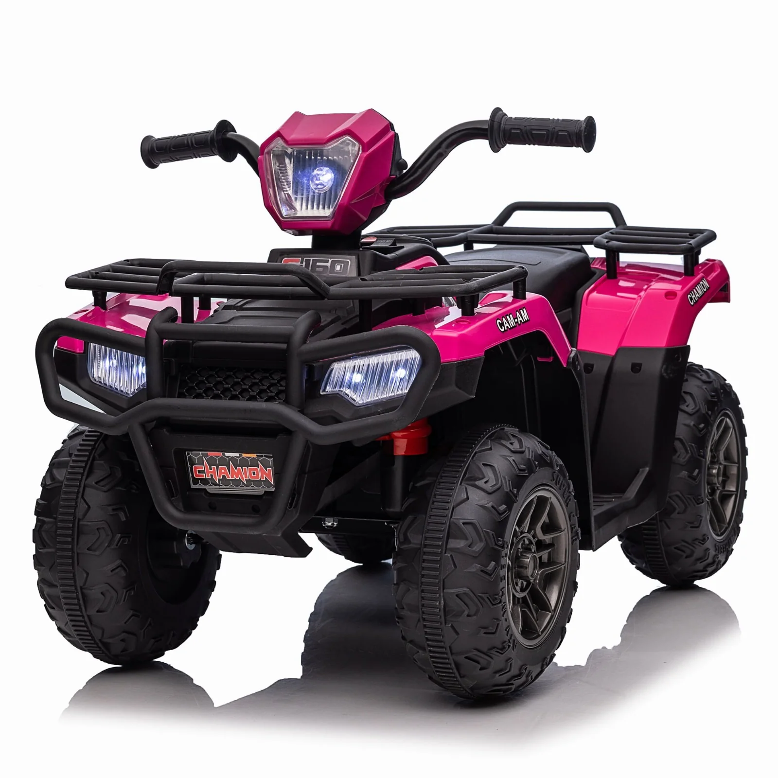 12V Electric Kids Ride-On ATV Quad 4-Wheeler Toy Car with Music, AUX, USB, and LED Lights - Image 17