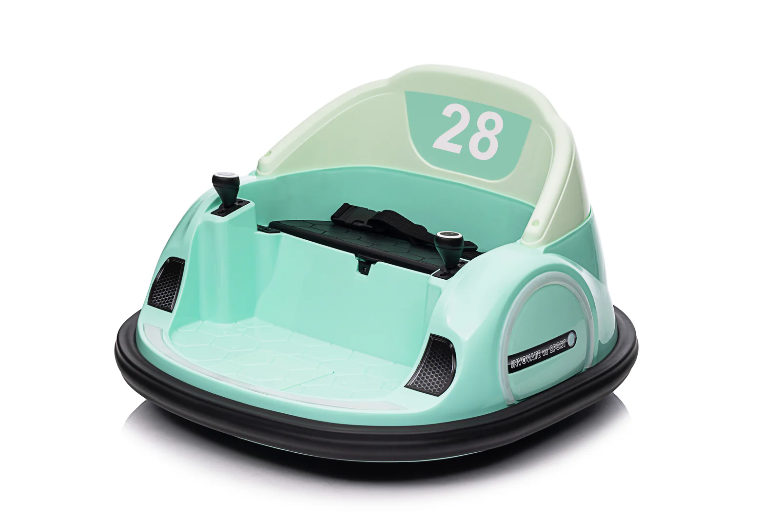 12V Kids Ride-On Bumper Car with 360 Degree Spin and Remote Control for Toddlers - Image 6
