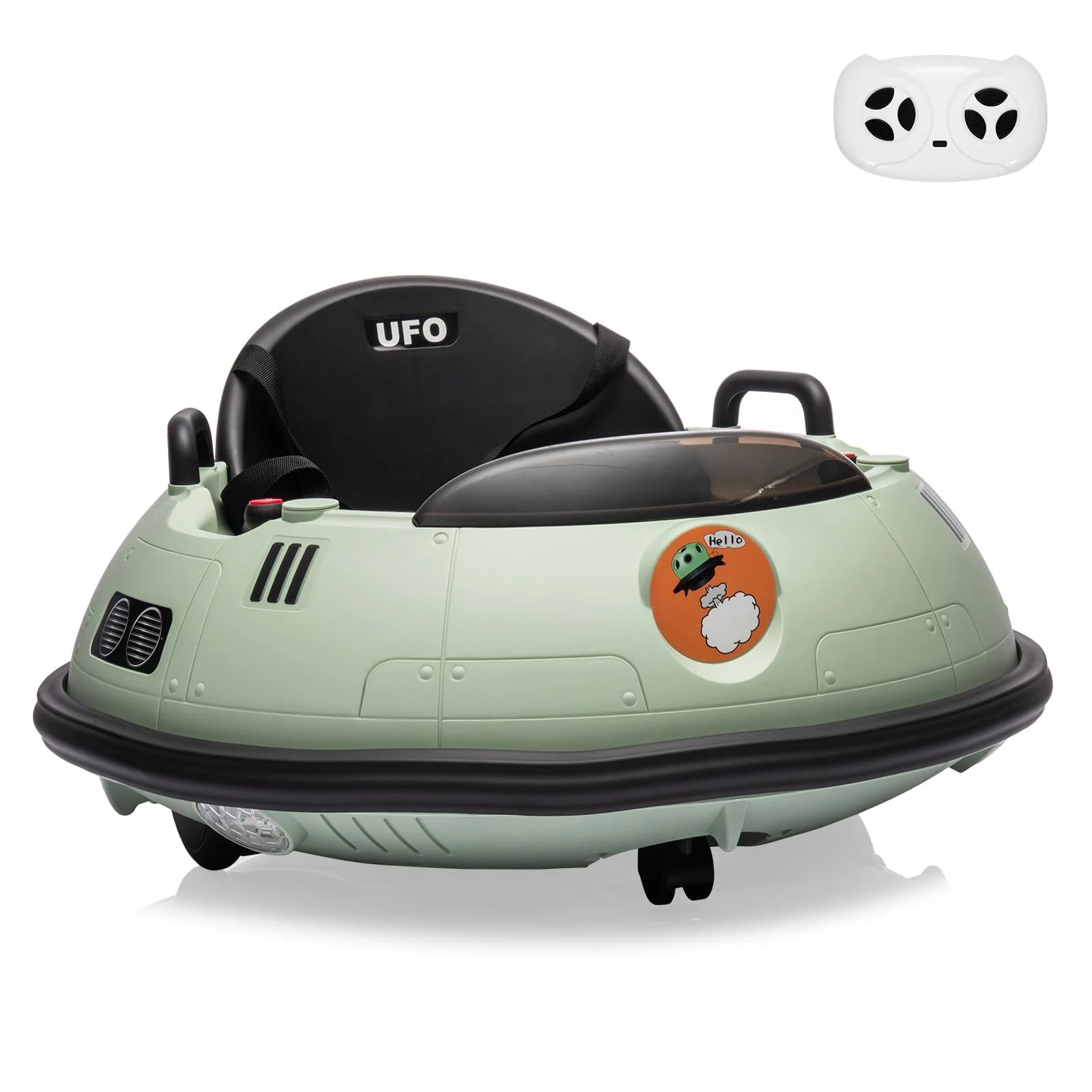 12V Kids Electric Ride-On Bumper Car with 360-Degree Spin and Remote Control for Toddlers - Image 19