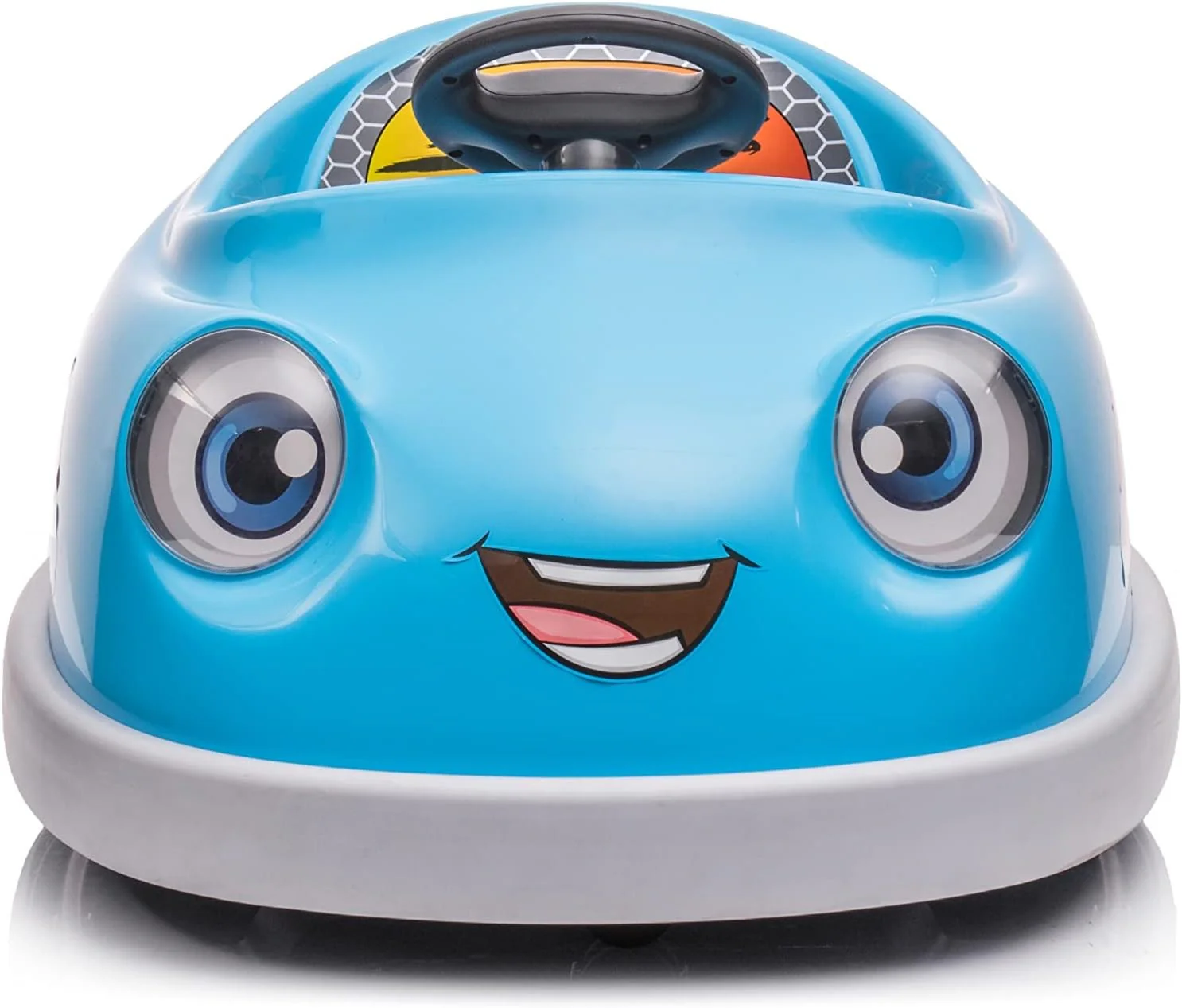 12V Kids Ride-On Bumper Car Electric Vehicle with Dual Drive and USB Music Mode - Image 4