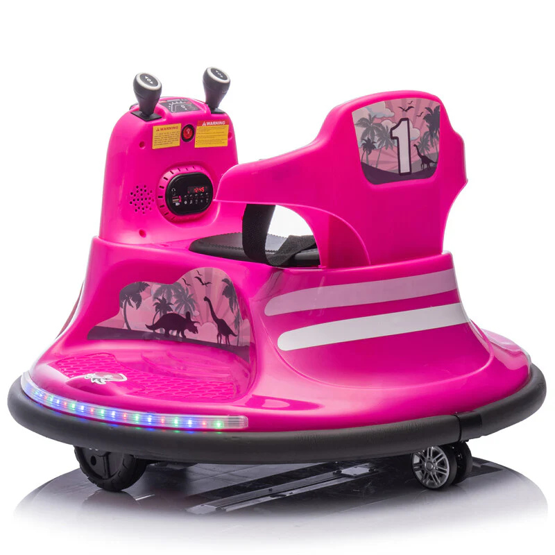 12V Kids Ride-On Bumper Car with 360° Steering and Parental Remote Control for Ages 2-5 - Image 20
