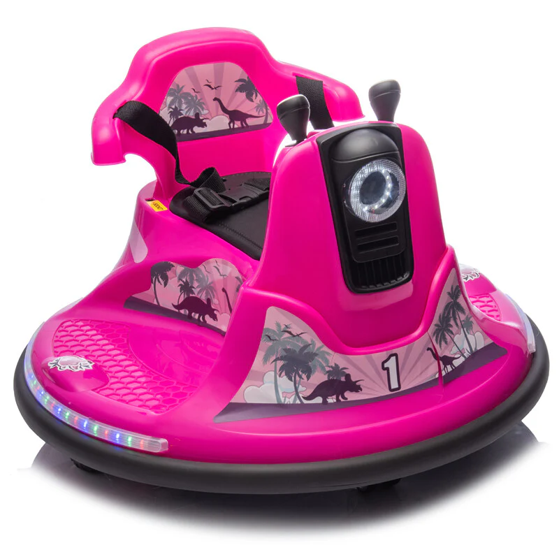 12V Kids Ride-On Bumper Car with 360° Steering and Parental Remote Control for Ages 2-5 - Image 7
