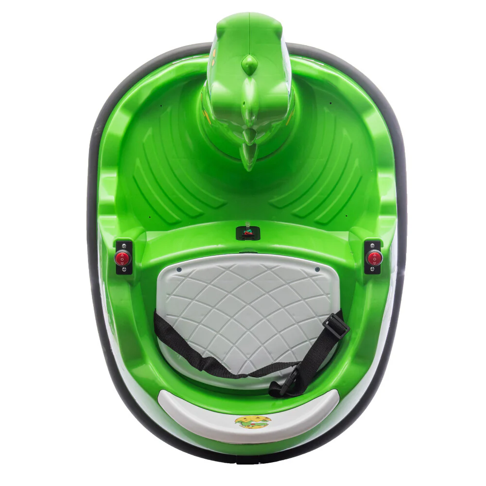 12V Kids Ride-On Bumper Car with Parent Remote Control Dinosaur Shape and Element Design - Image 27
