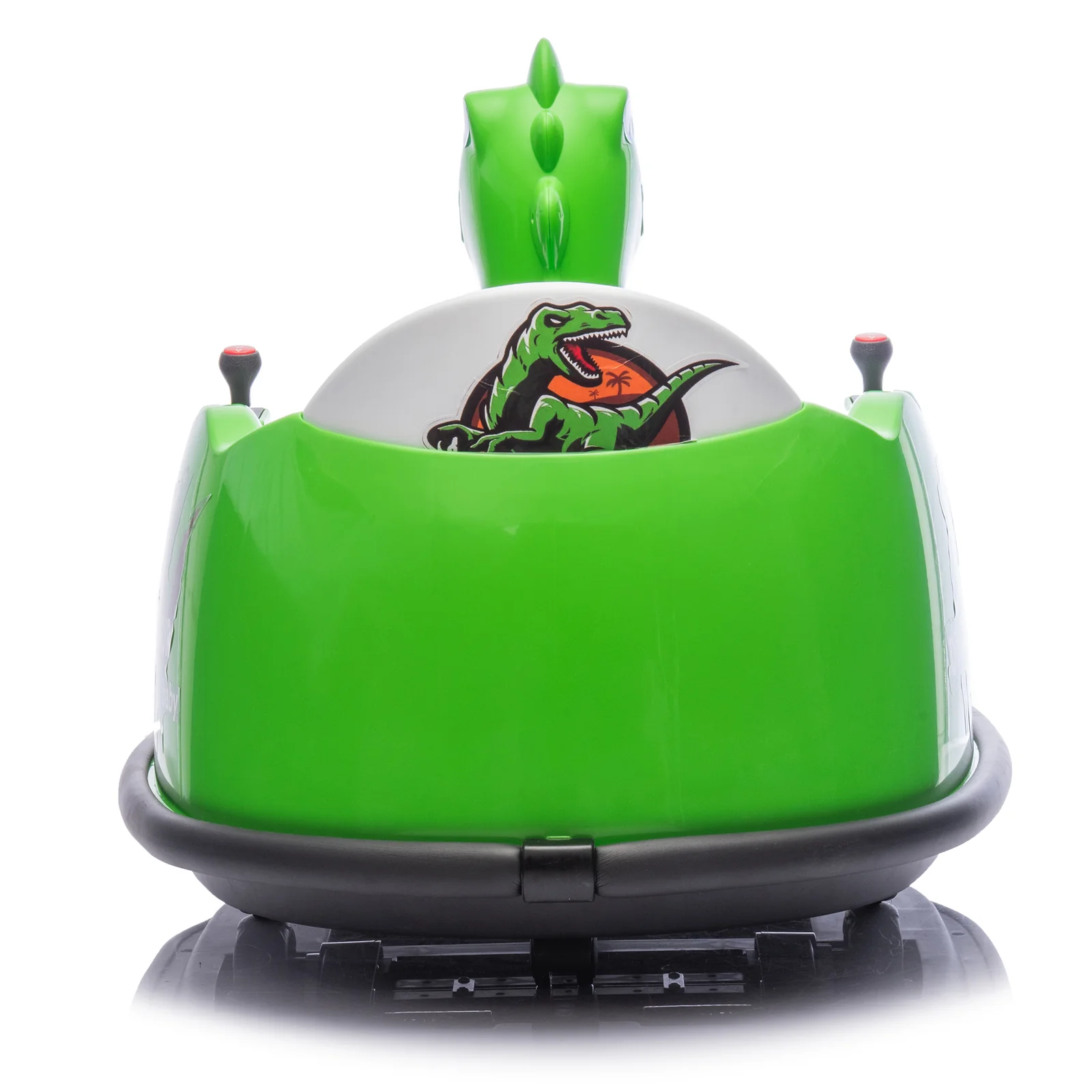 12V Kids Ride-On Bumper Car with Parental Control Dinosaur Design 2WD - Image 16