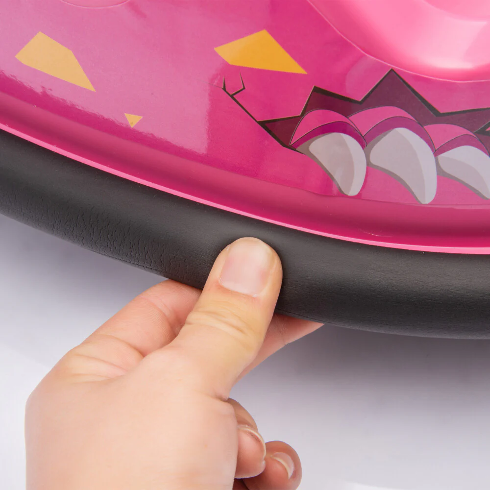 12V Kids Ride-On Bumper Car with Parental Remote Control Dinosaur Shape and Element Design - Image 19