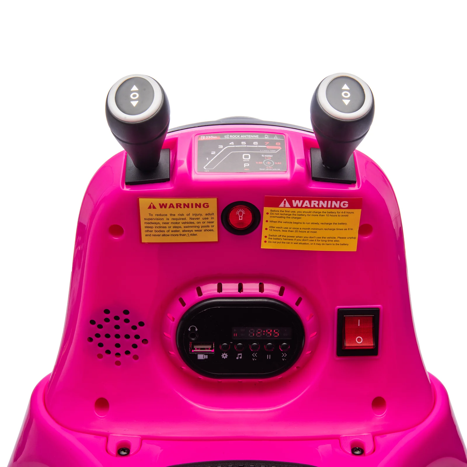 12V Kids Ride-On Bumper Car with Parental Control and 360-Degree Rotation - Image 15